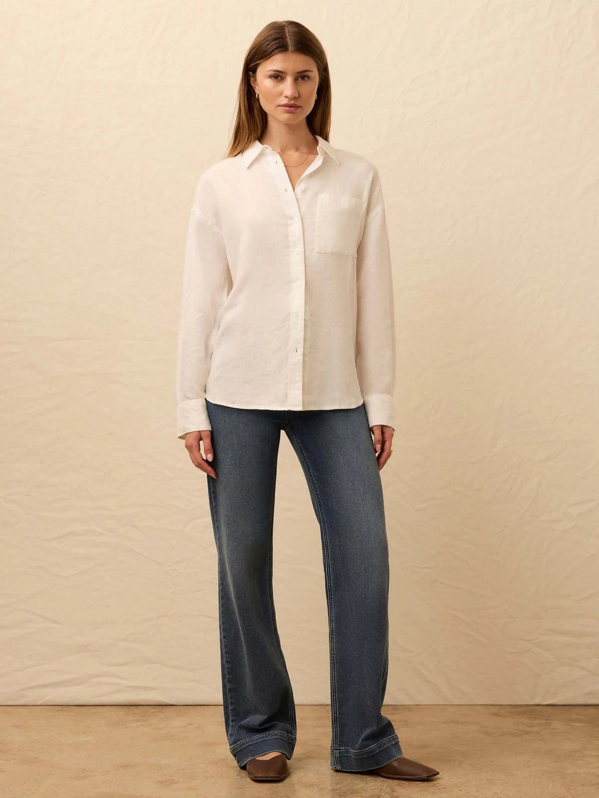 Faherty Laguna Linen Relaxed Shirt