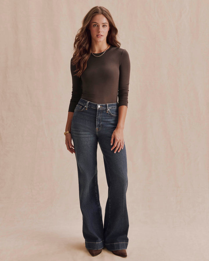 Splendid Bamboo Blend Long Sleeve Tee RF3K540