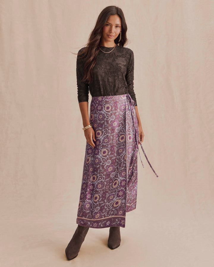 Splendid Cecelia Floral Long Sleeve Tee RF3K510