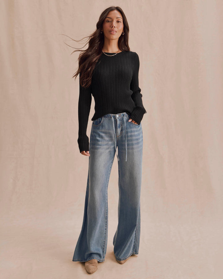 Splendid Georgie Pointelle Sweater RF6S640