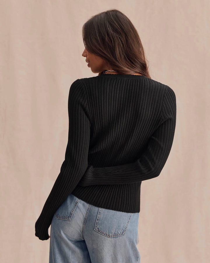 Splendid Georgie Pointelle Sweater RF6S640