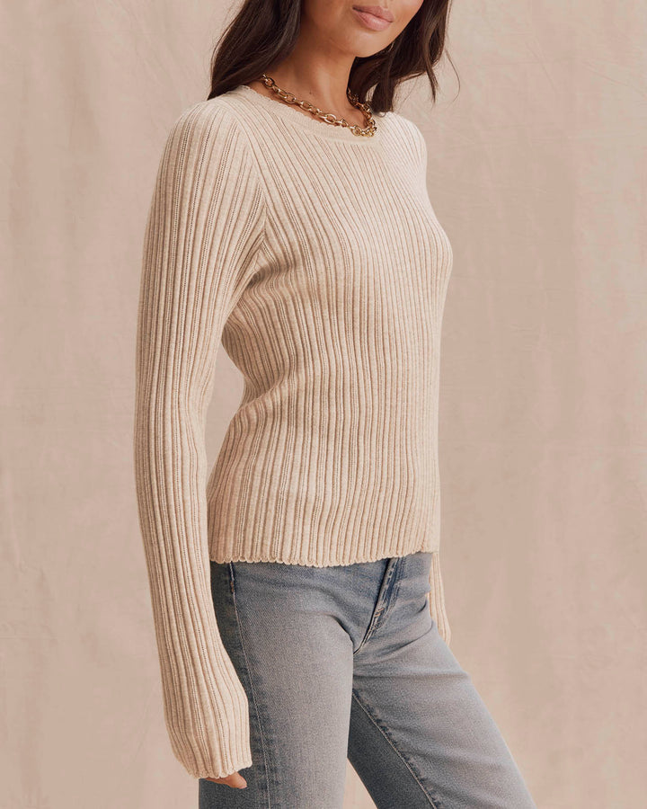 Splendid Georgie Pointelle Sweater RF6S640