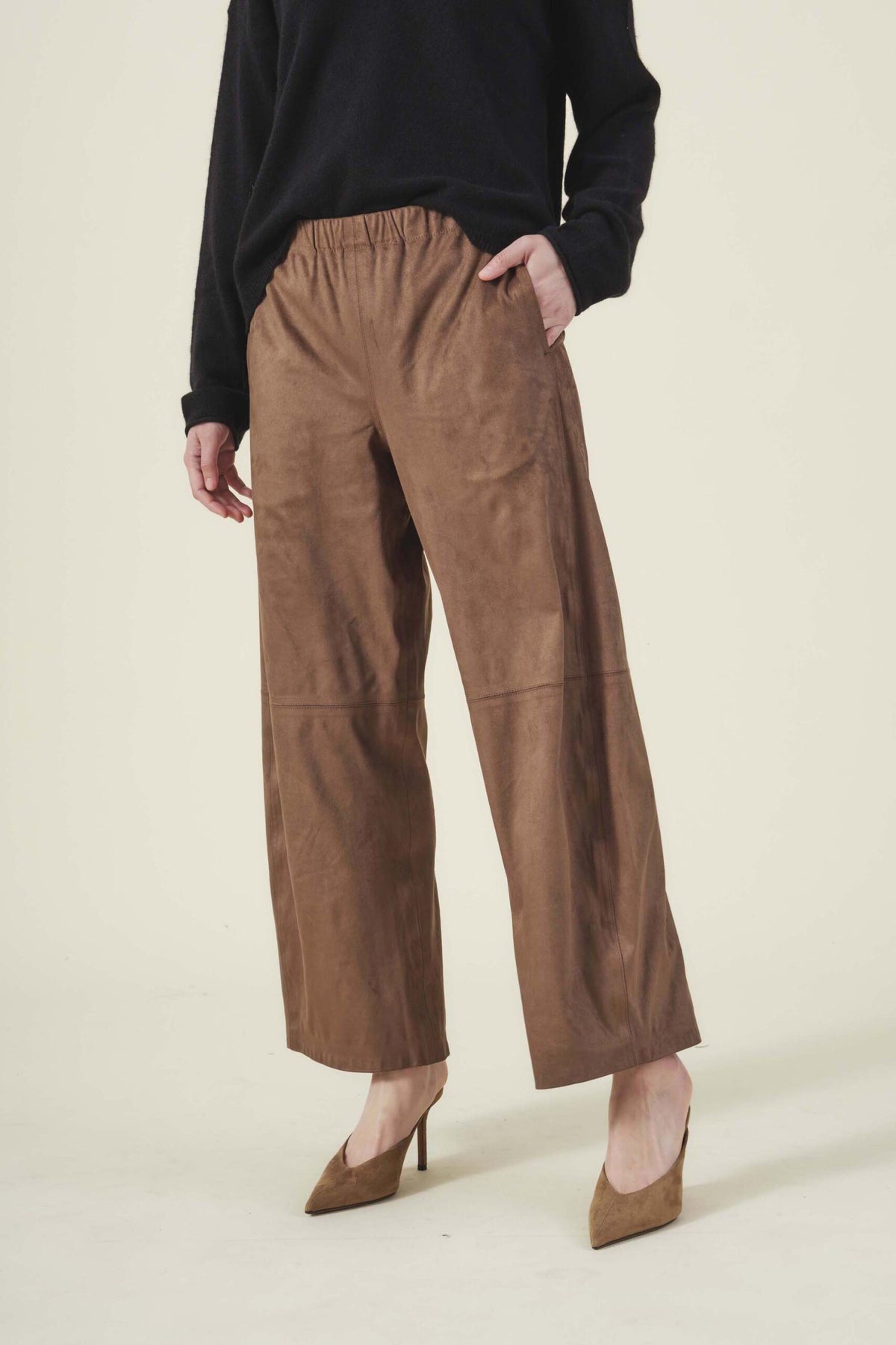 Velvet by Graham and Spencer Aliza Faux Suede Pant