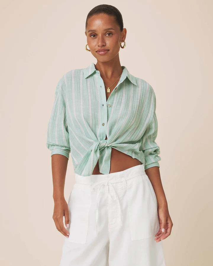 Splendid Jaylei Stripe Button Down RM6W590
