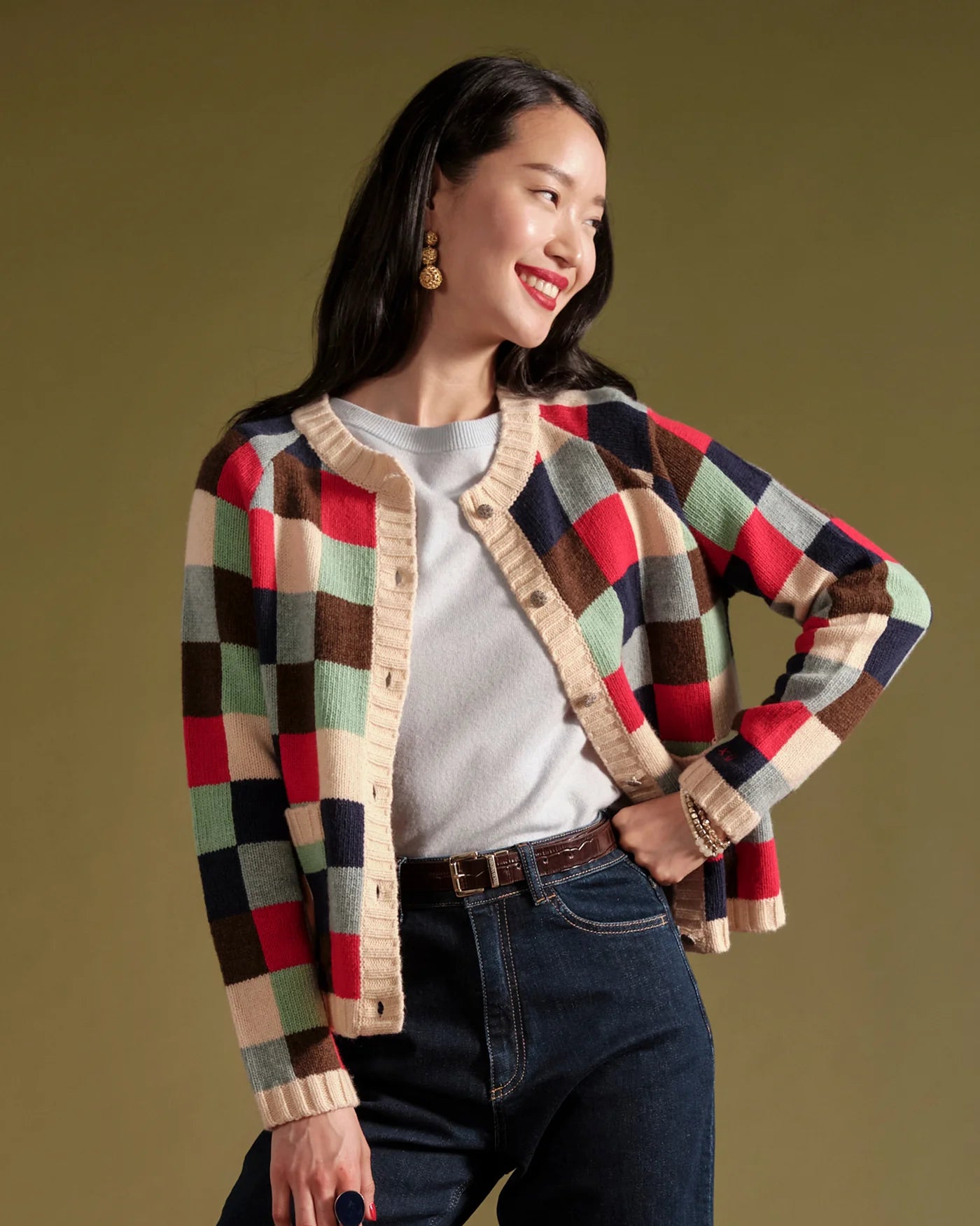 Frances Valentine Pixel Cardigan