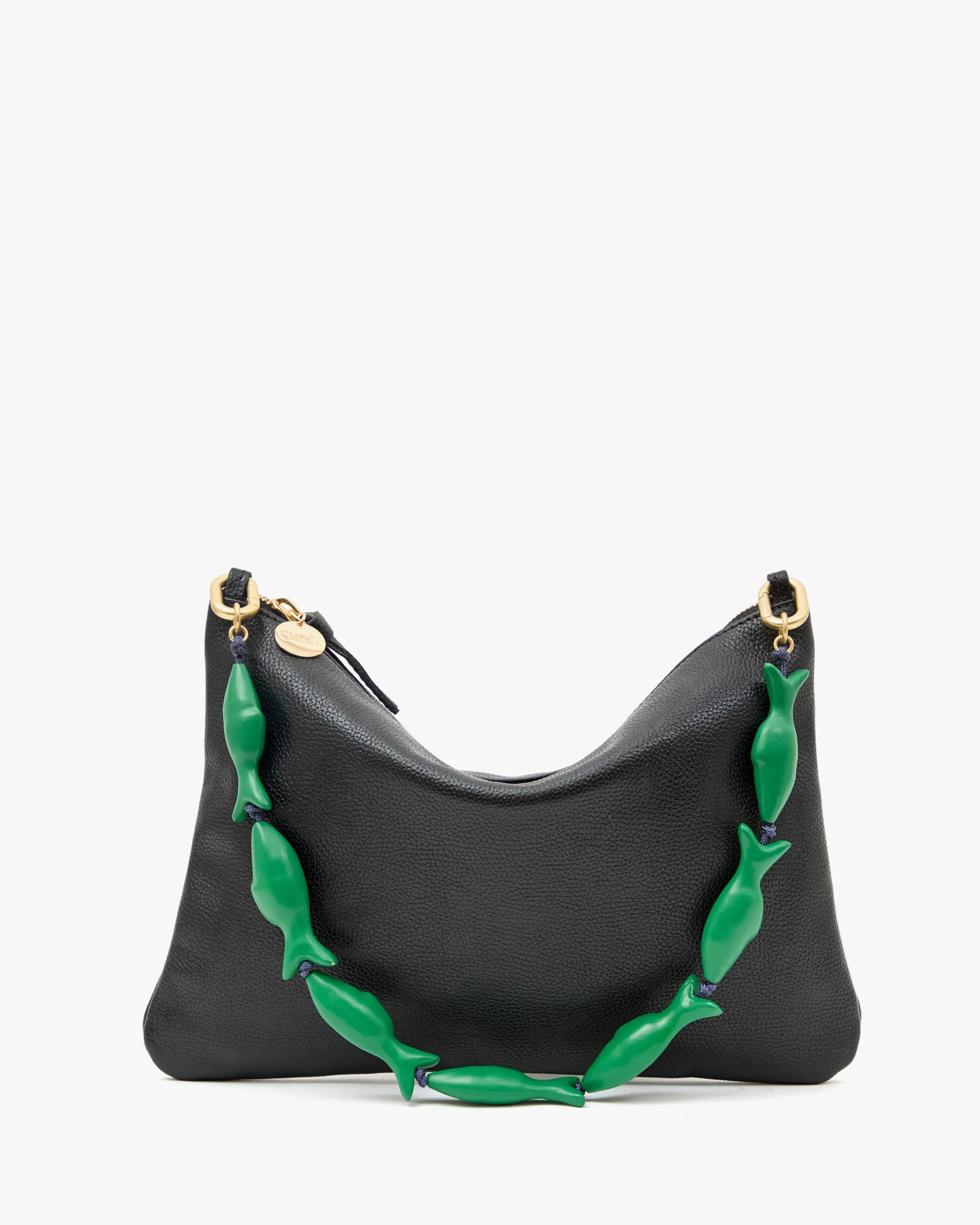 Clare V. Shortie Strap CVS1000521-EMRLD-OS
