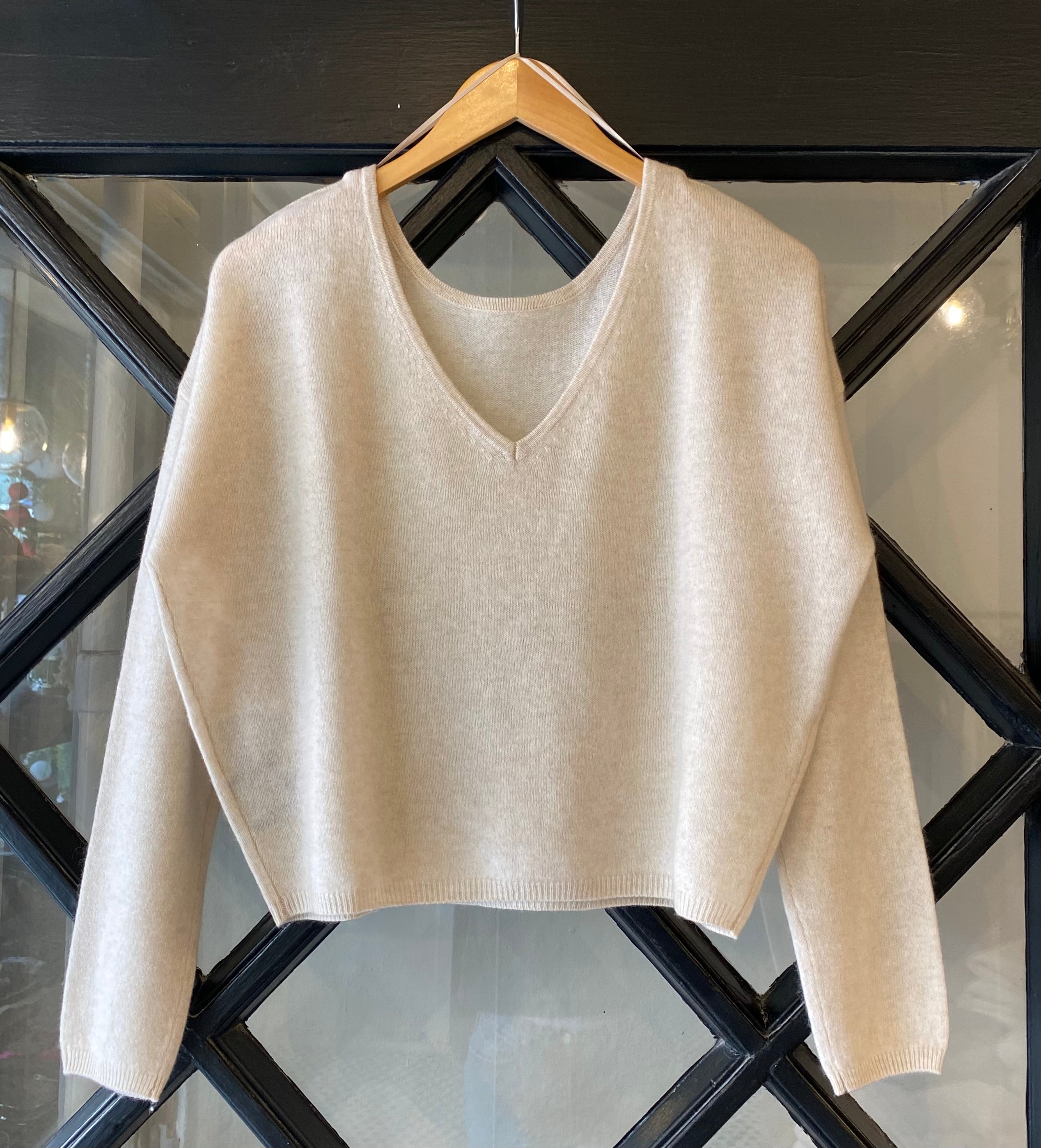 Catherine's Cashmere Candace Sexy Back Sweater