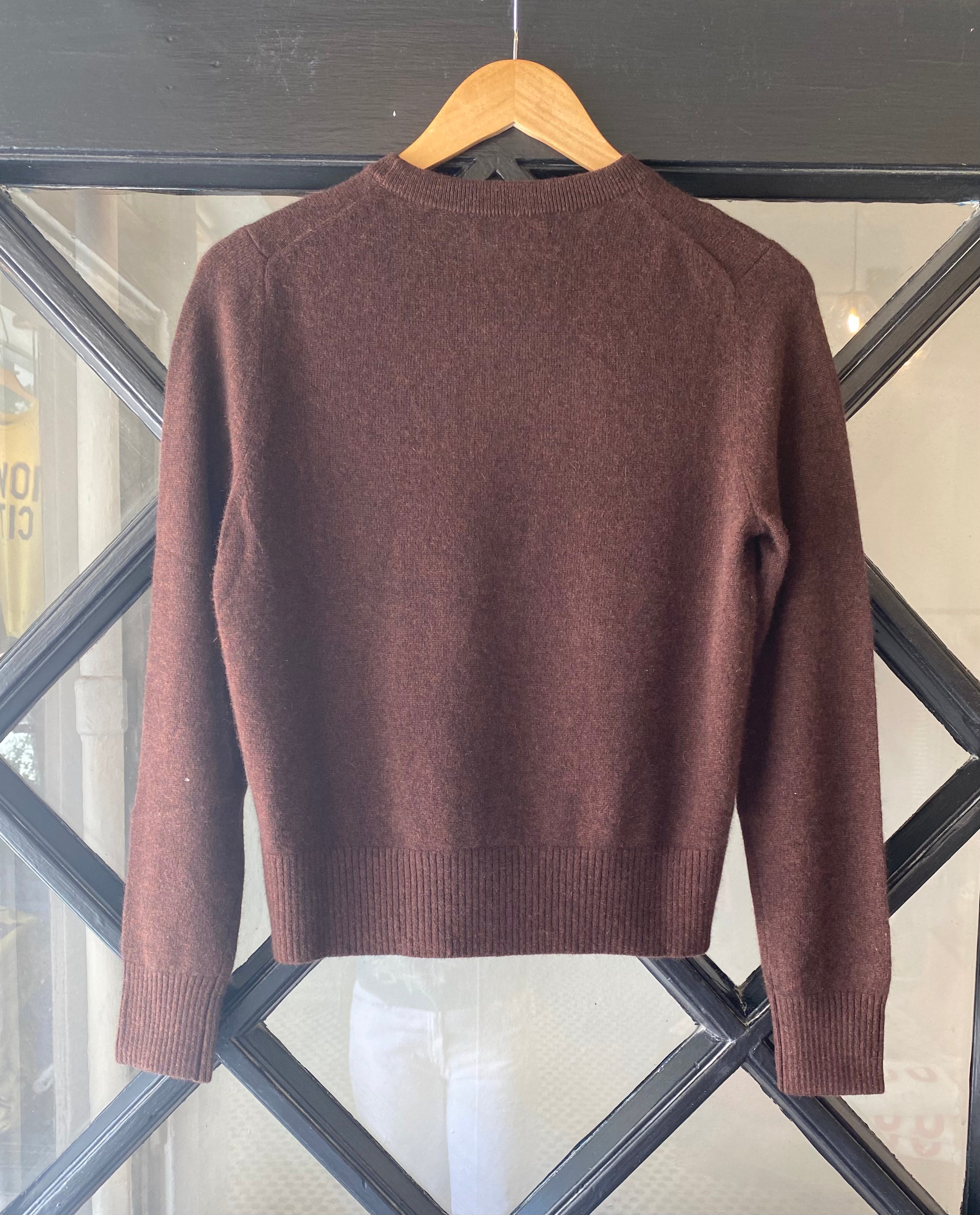 White + Warren Cashmere Shrunken Crewneck 19378