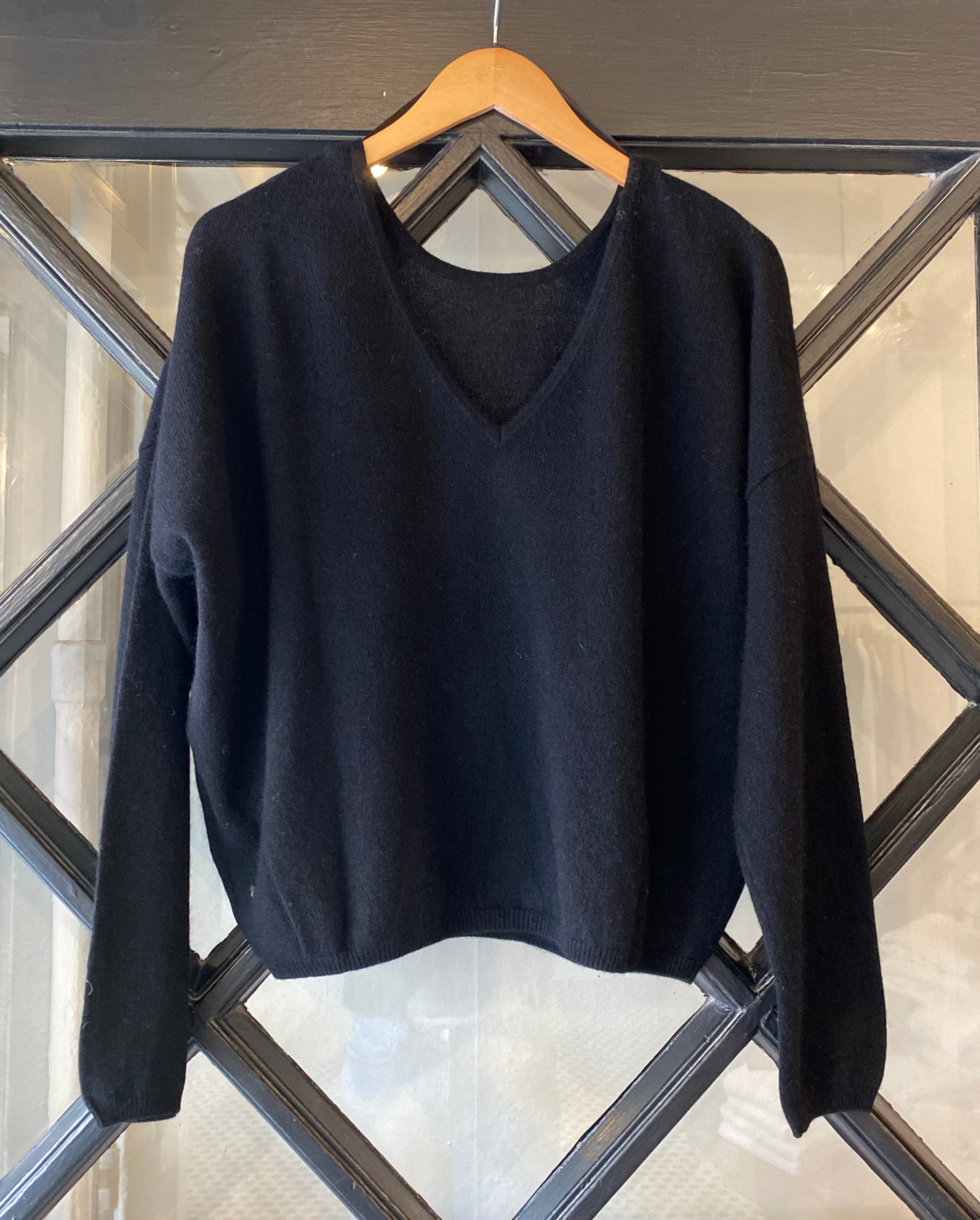 Catherine's Cashmere Candace Sexy Back Sweater