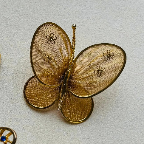 Paris Flea Market #16 Butterfly Pins