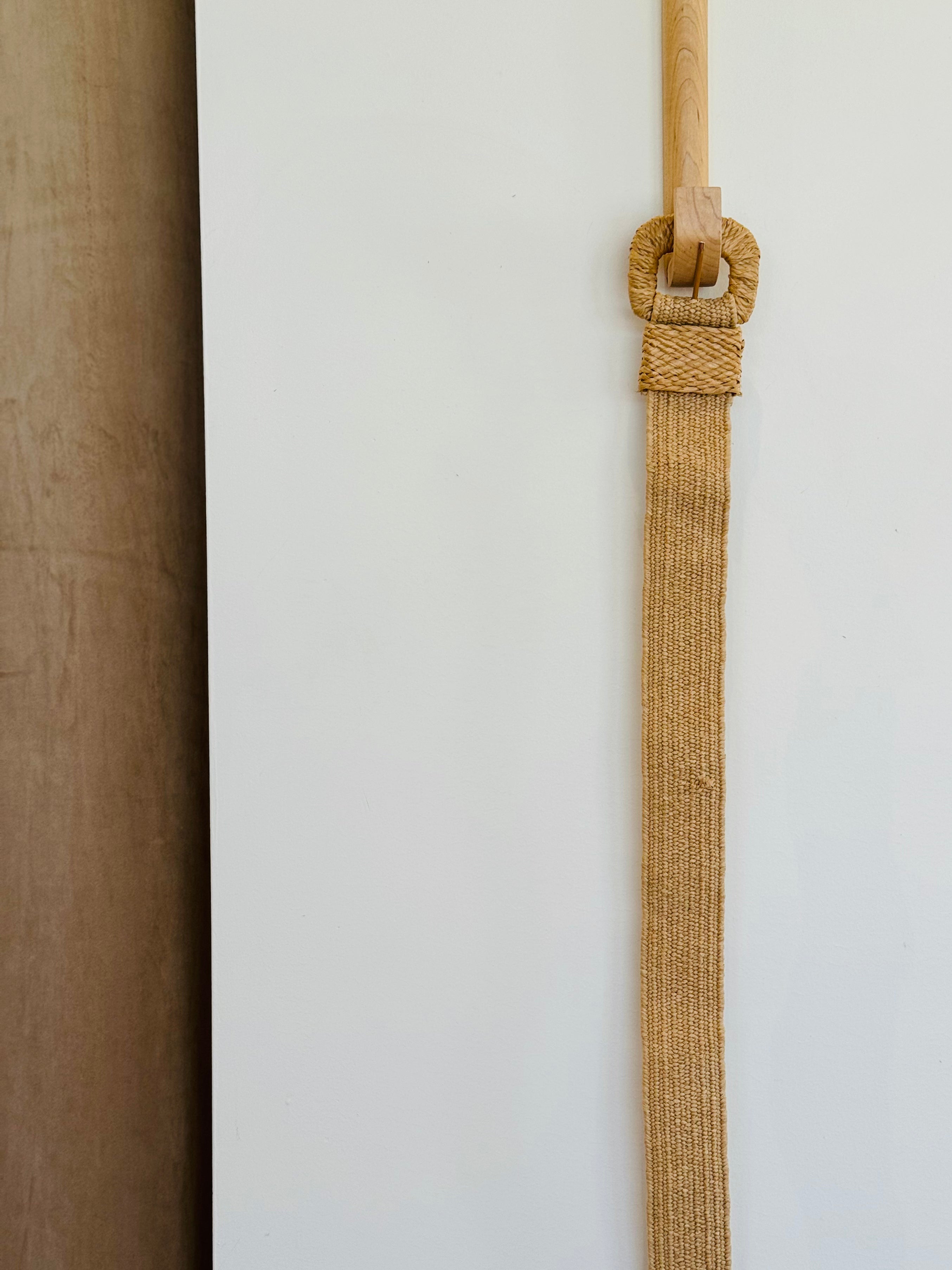 Raffia Stretch Belt