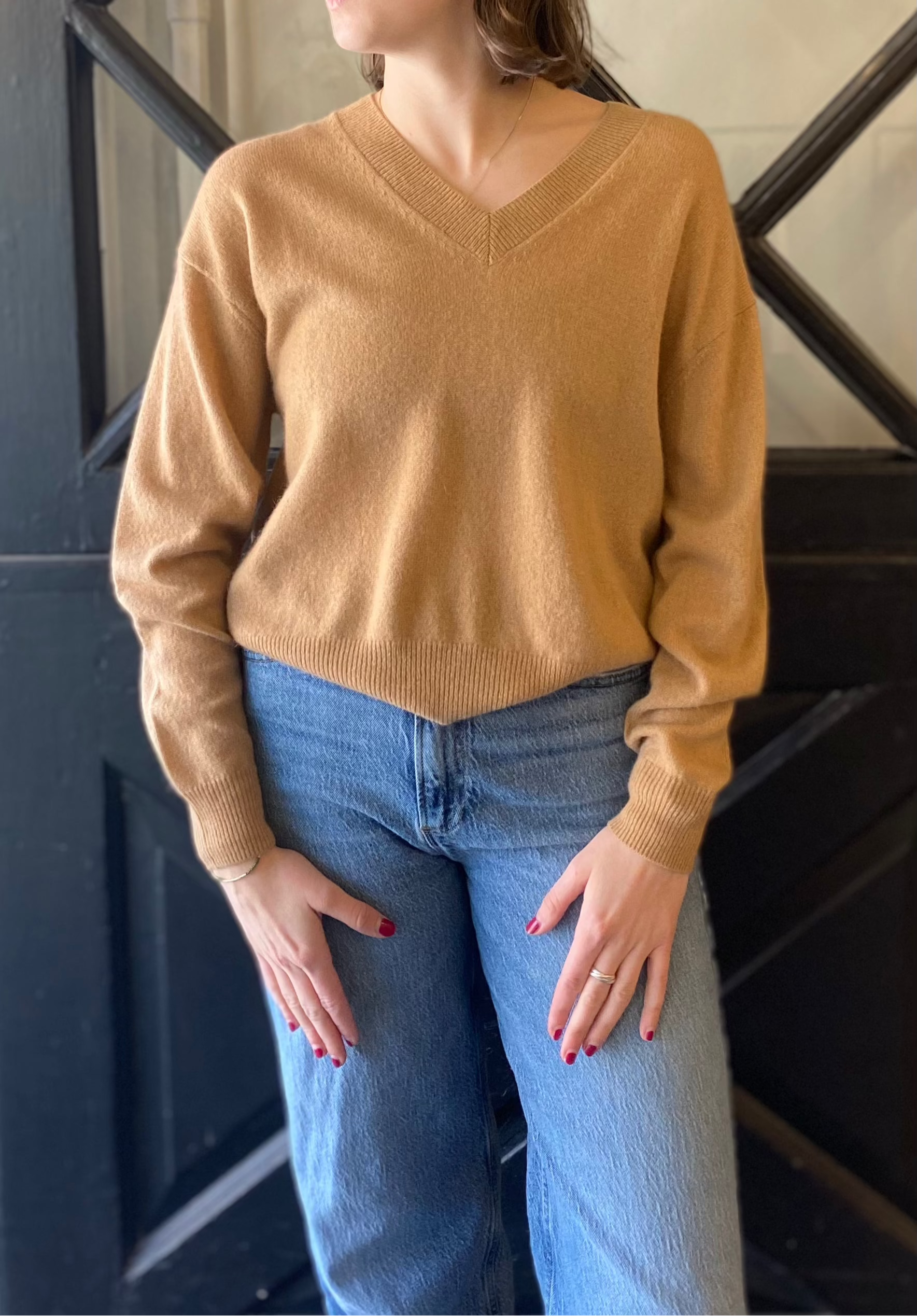 Catherine's Cashmere Juliet V-Neck Sweater