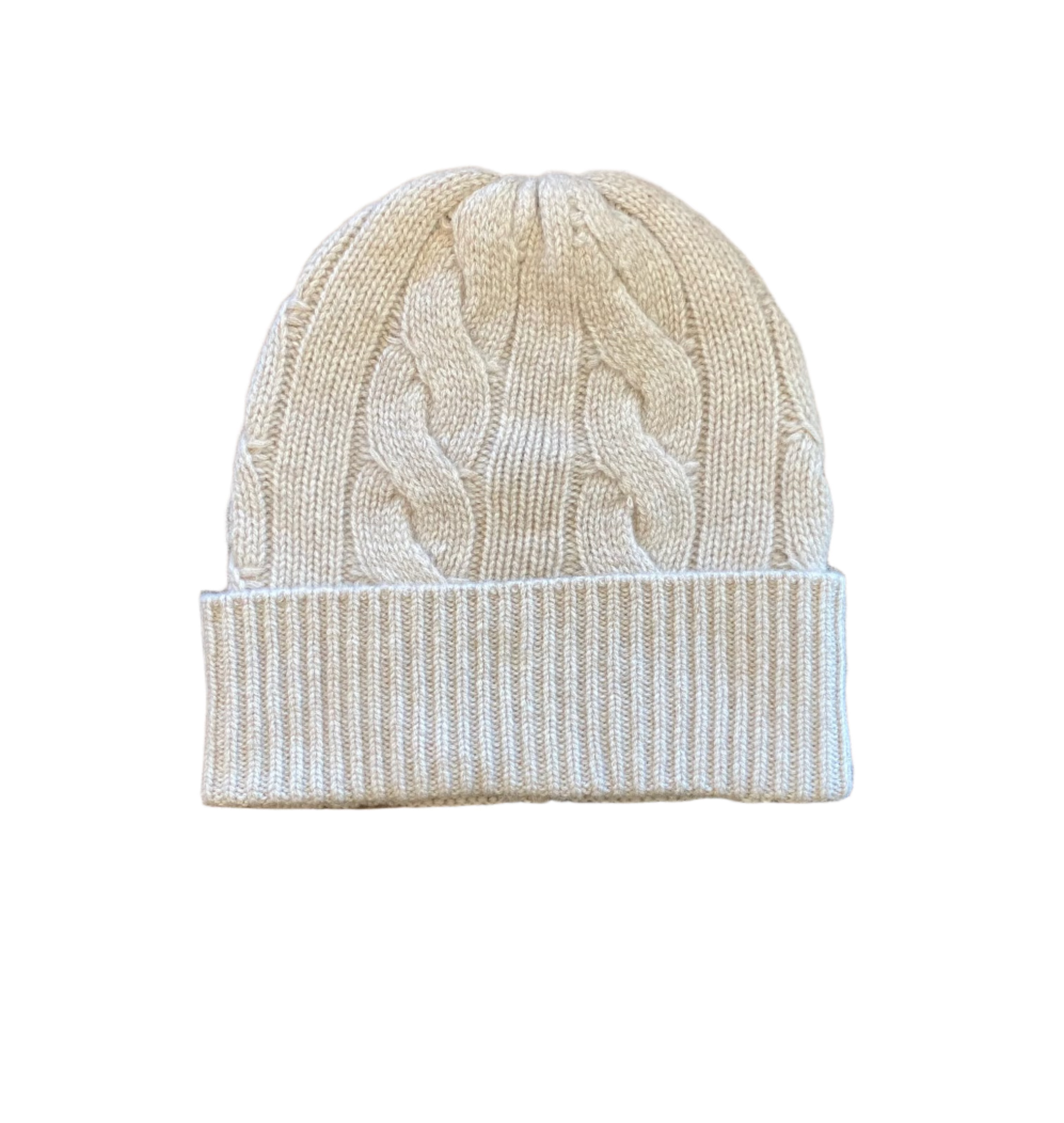 White + Warren Cashmere Cable Beanie 21045