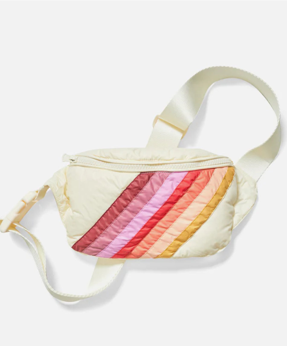 Marine Layer Archive Puffer Fanny Pack -Stripe 2433-70