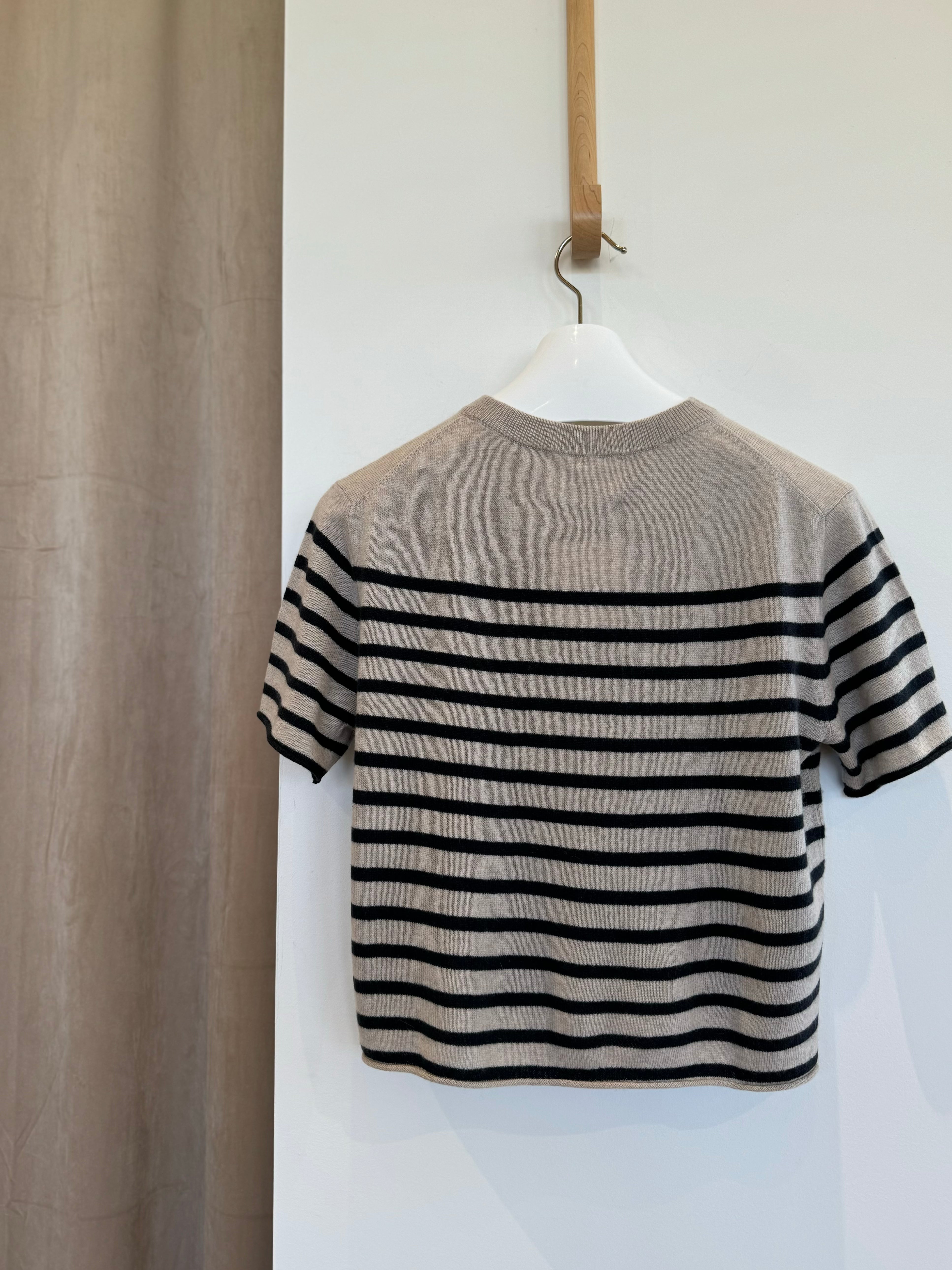 Lisa Yang Cila Cashmere Stripes T-Shirt