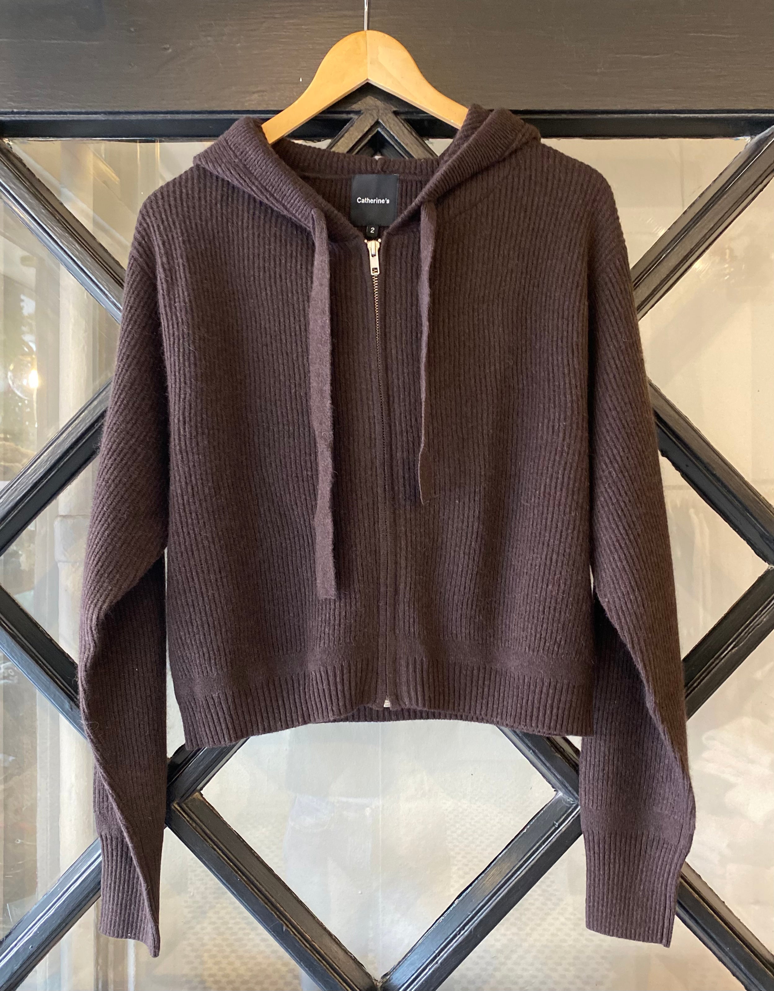 Catherine's Cashmere Charlotte Stitchy Hoodie