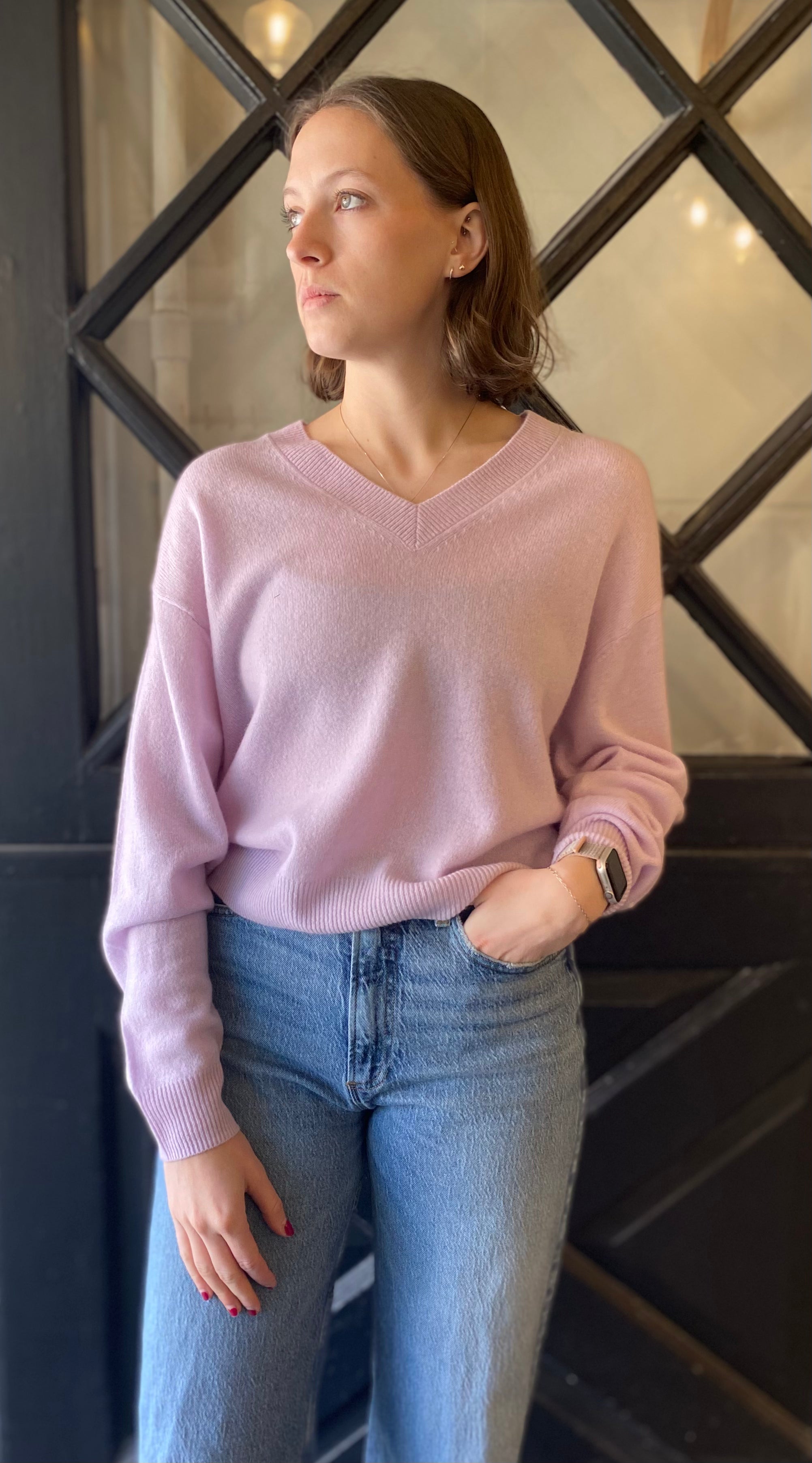 Catherine's Cashmere Juliet V-Neck Sweater