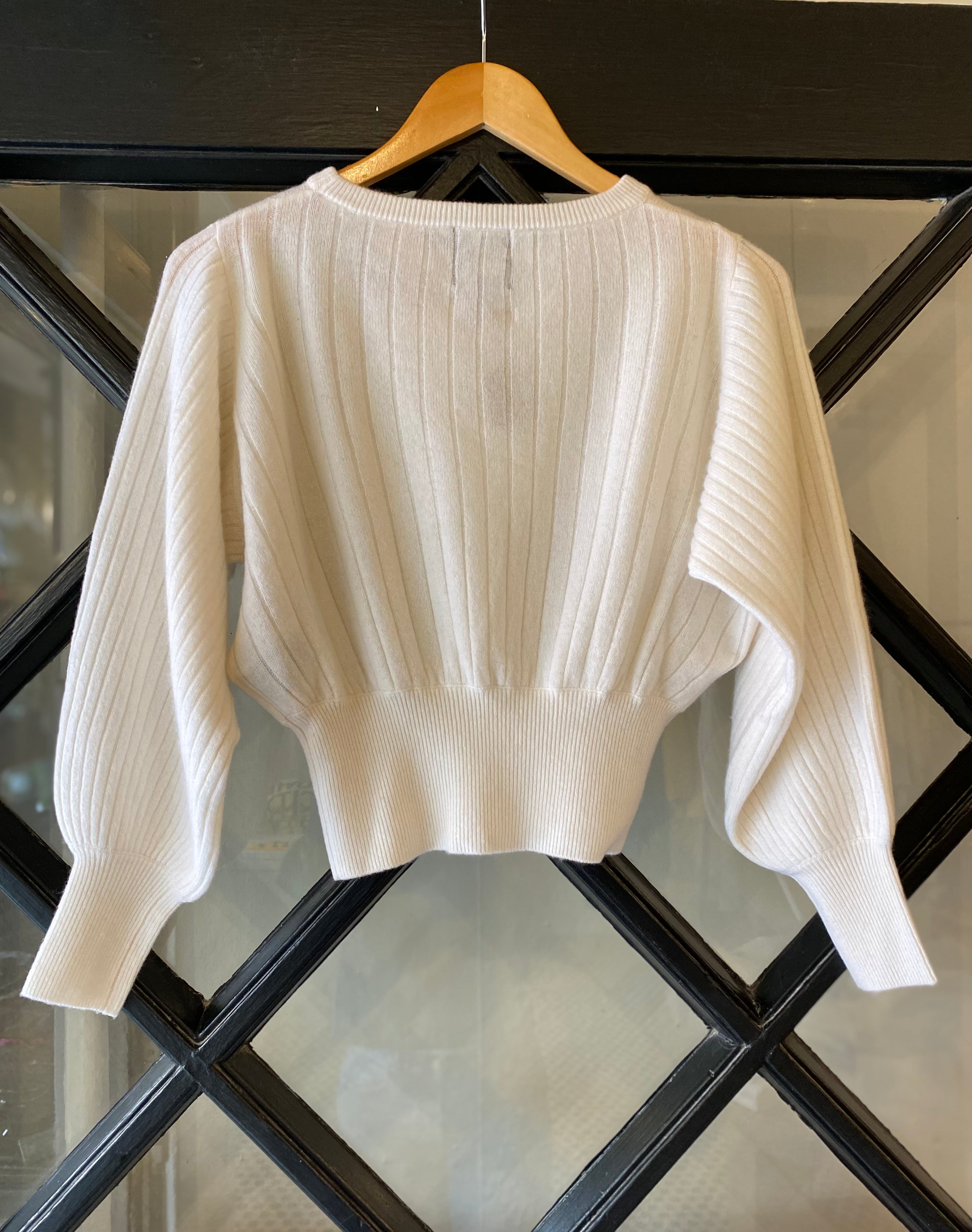 Catherine's Cashmere Clara Lux Balloon Sleeve Sweater