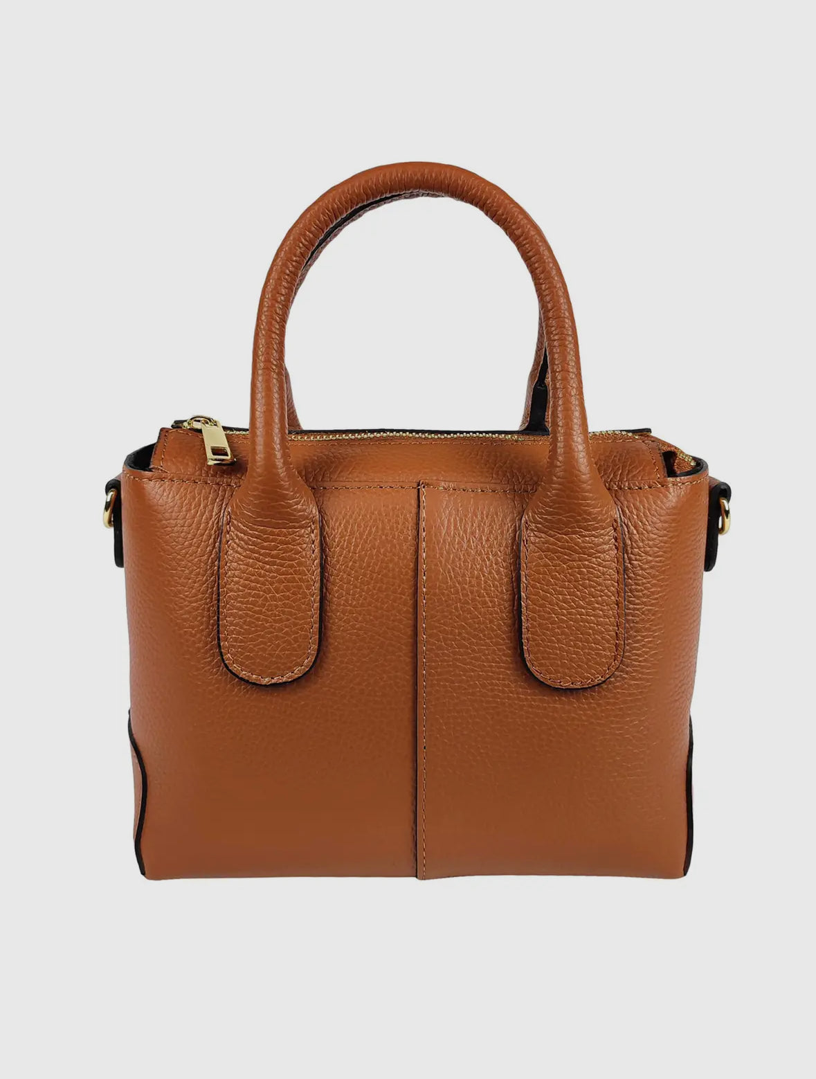 European Leather Collection Top Handle Mini Bag