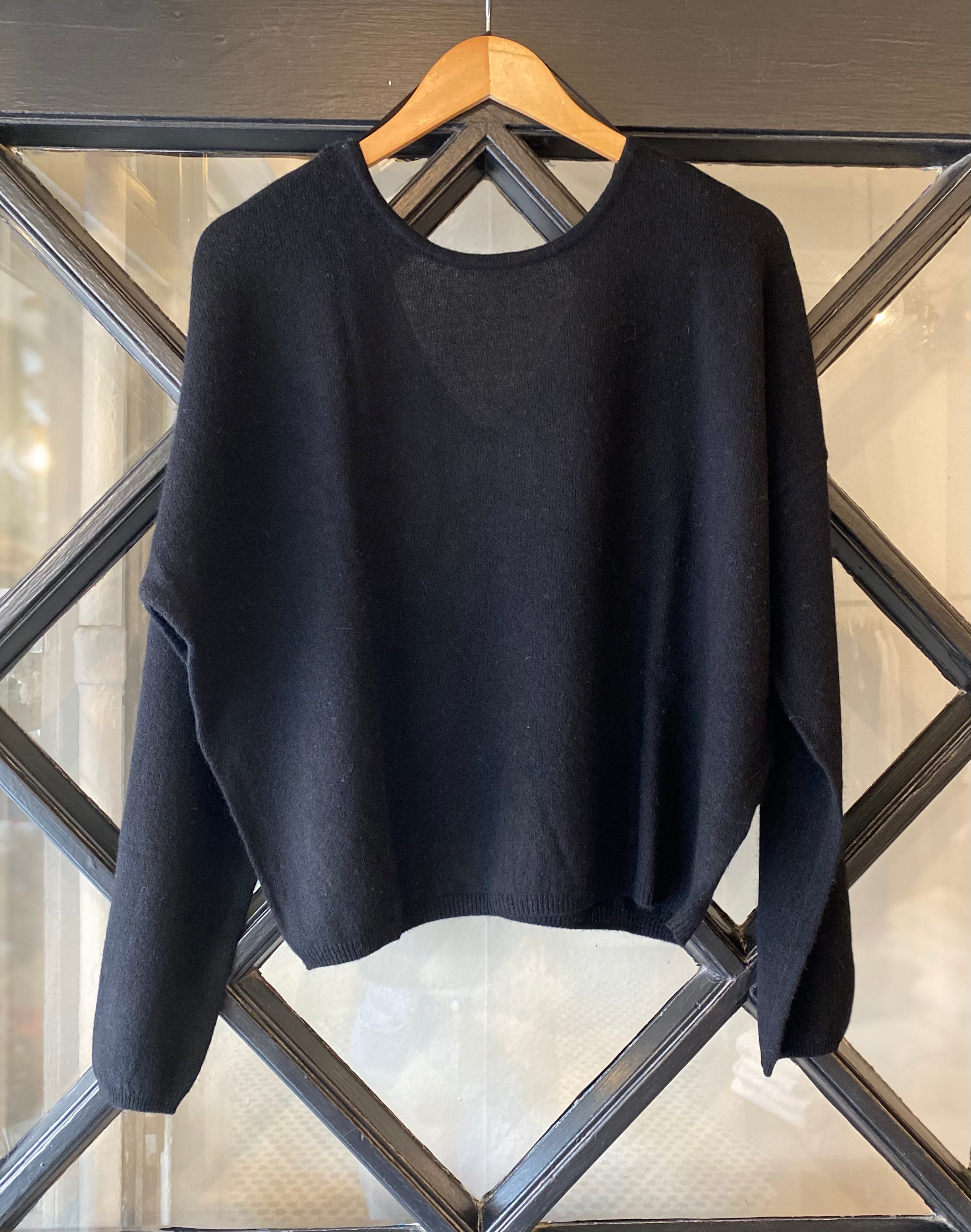 Catherine s Cashmere Candace Sexy Back Sweater