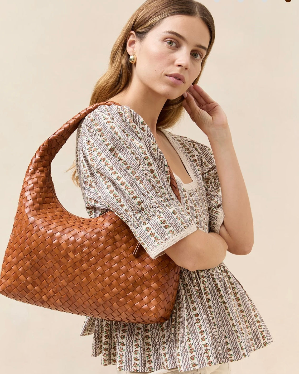 Loeffler Randall Willow Woven Hobo