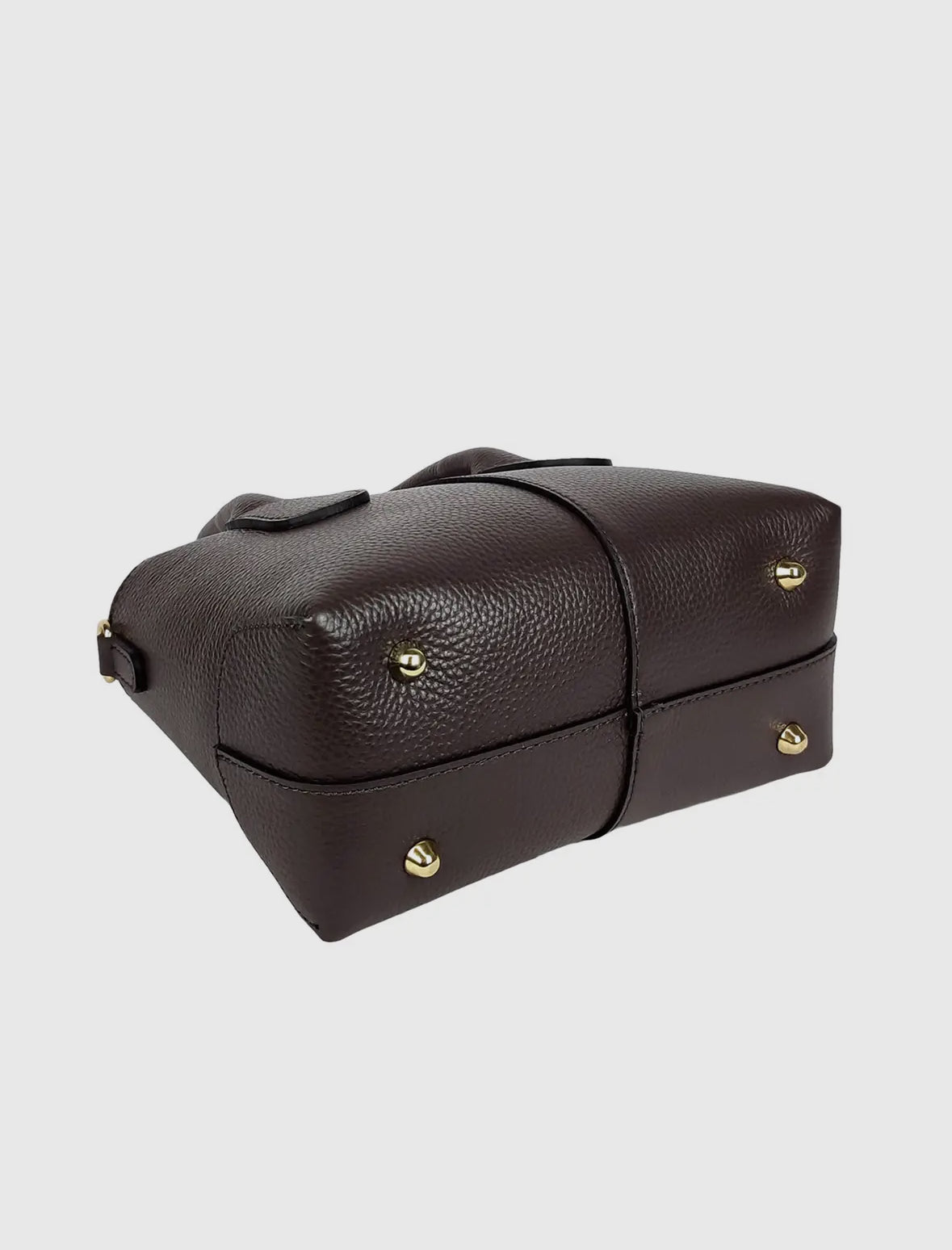 European Leather Collection Top Handle Mini Bag