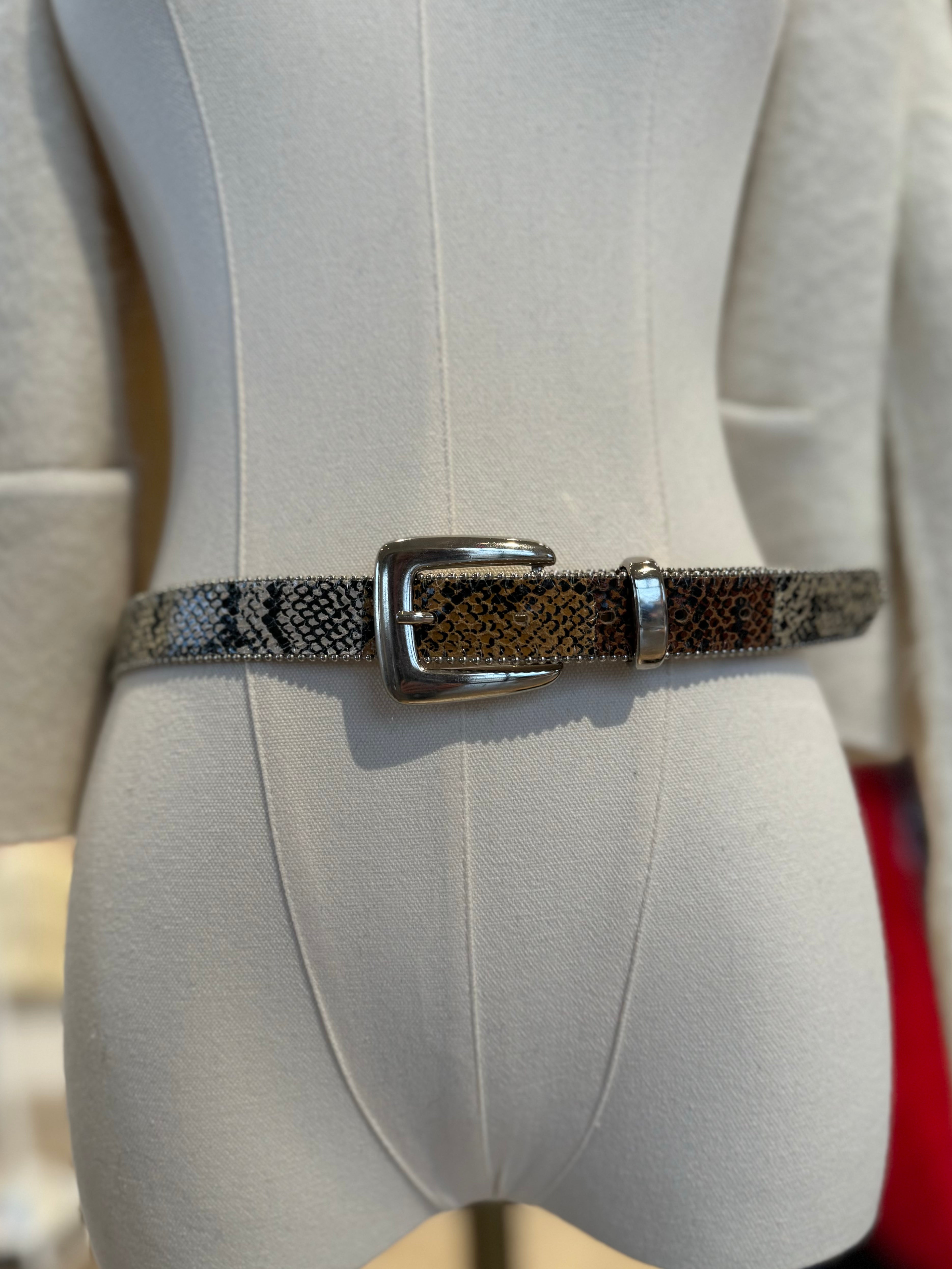 Paris Flea Market #92 Snake Belt