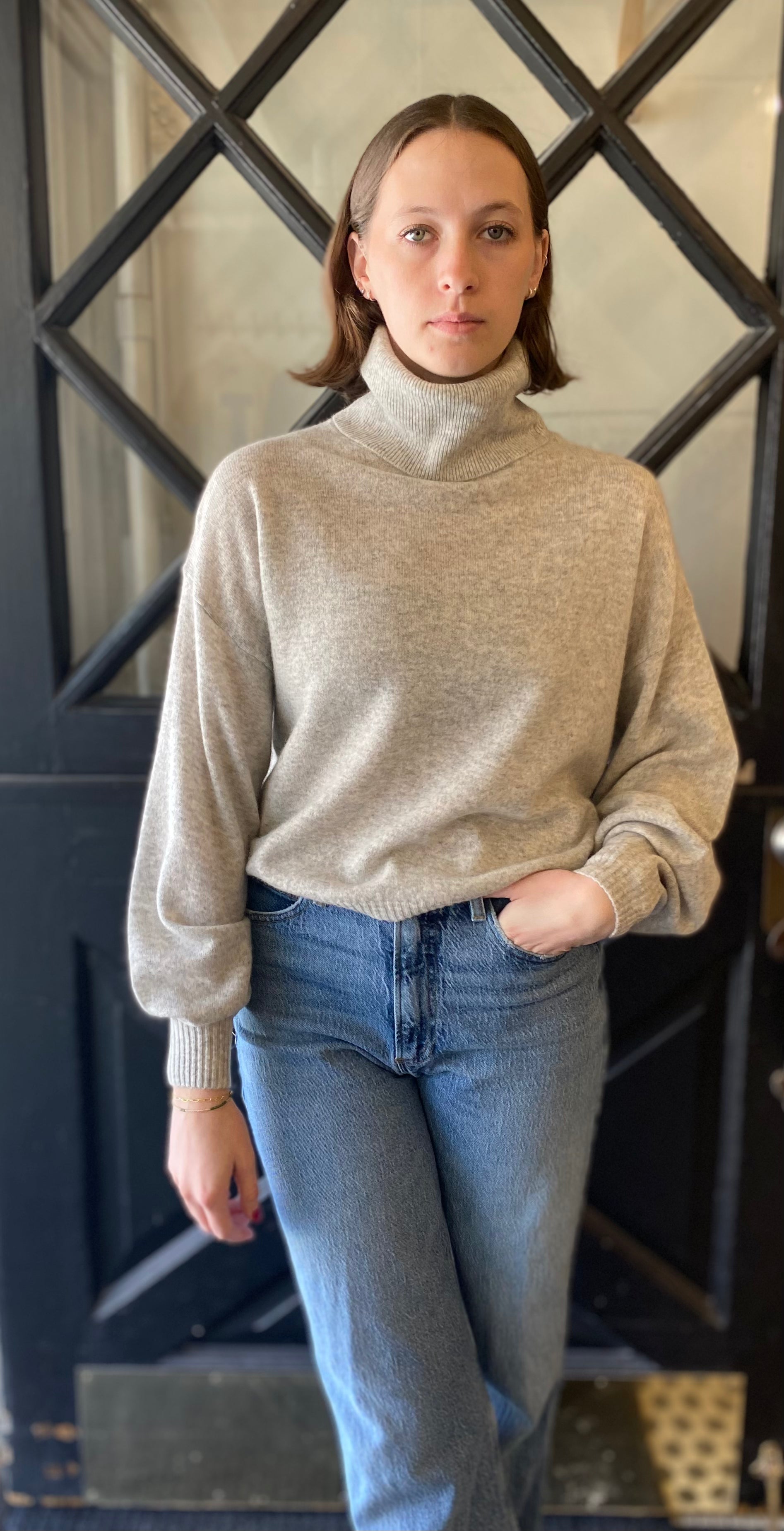 Catherine's Cashmere Jenna Roll Neck Sweater