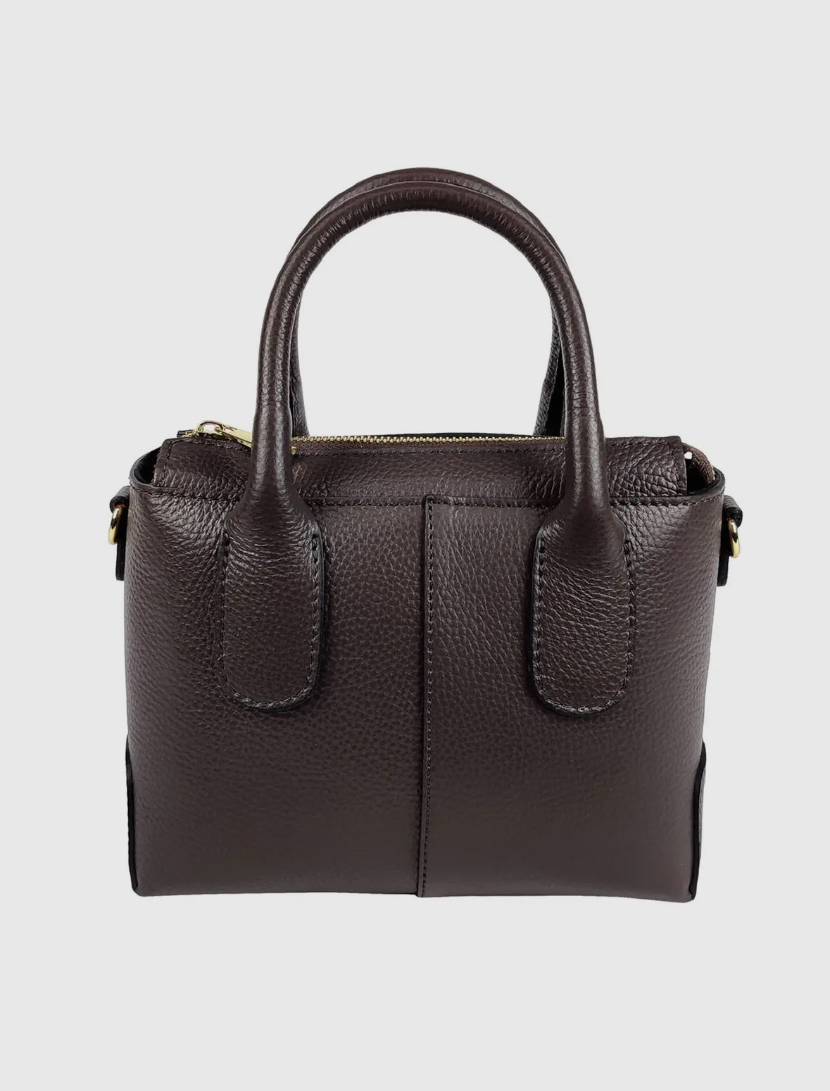 European Leather Collection Top Handle Mini Bag