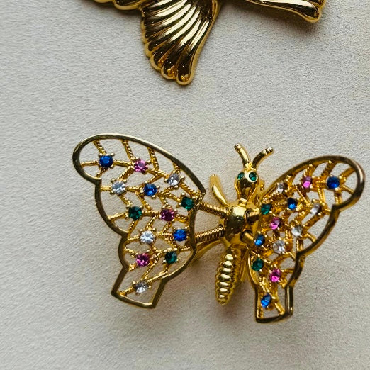 Paris Flea Market #16 Butterfly Pins