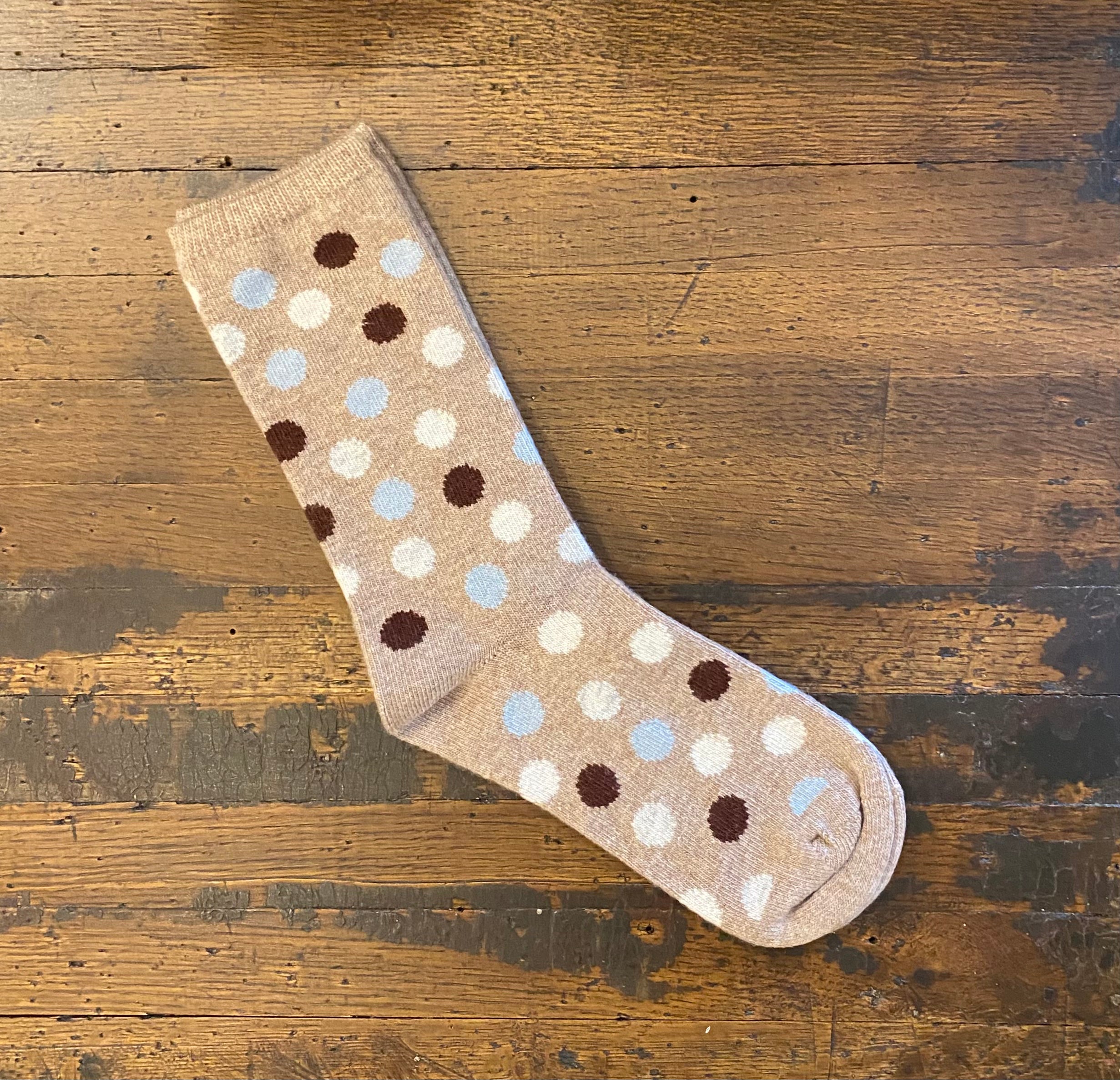 ILUX Confetti Dot Crew Sock