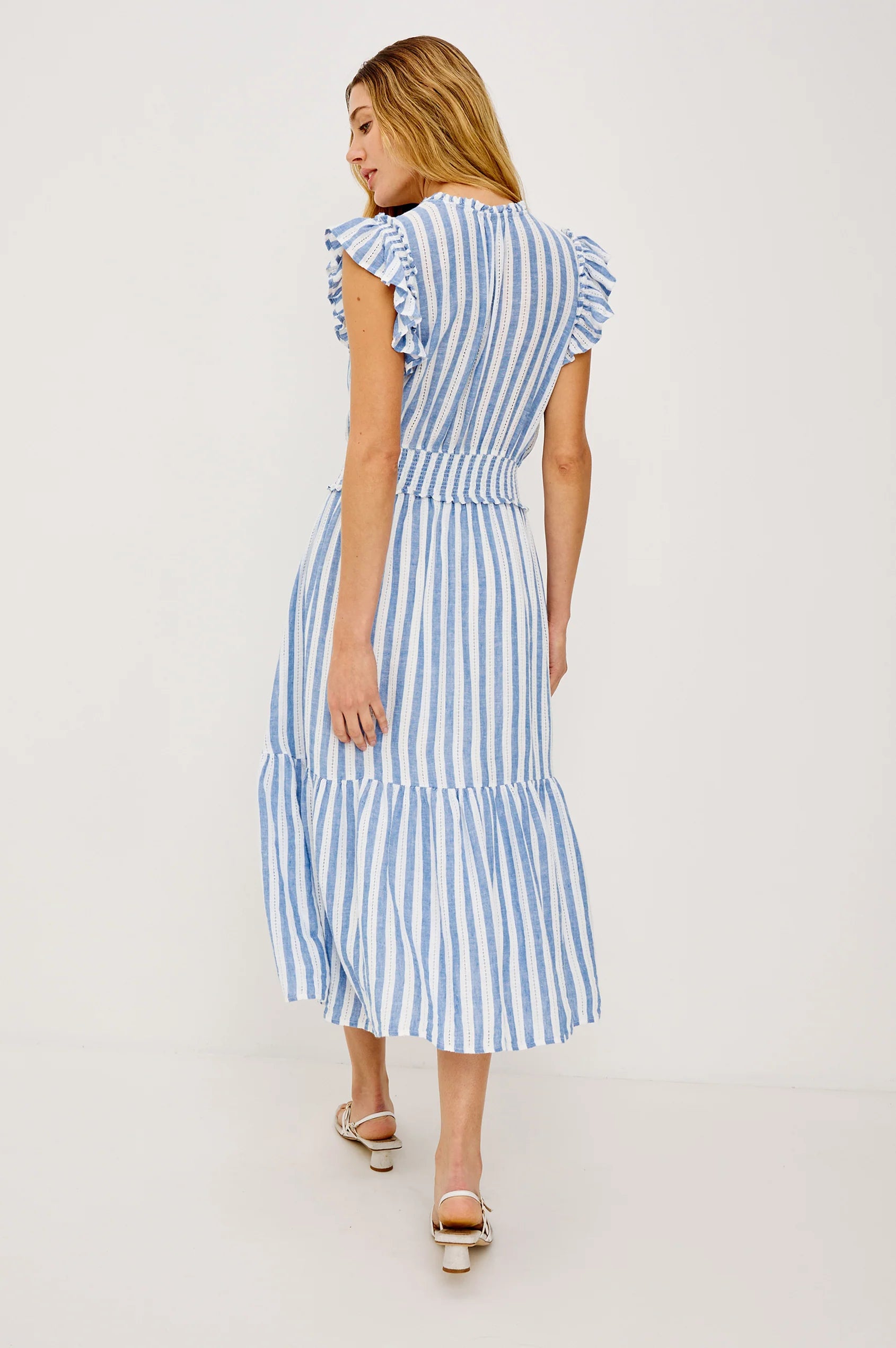 Rails Garden Dress Atlantis Stripe