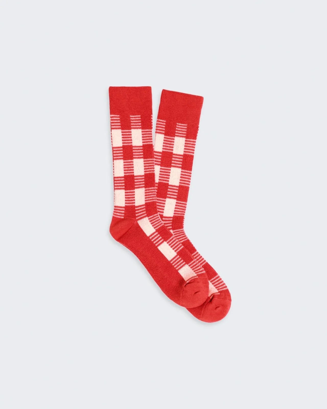 Guest in Residence Gingham Socks A24122RM