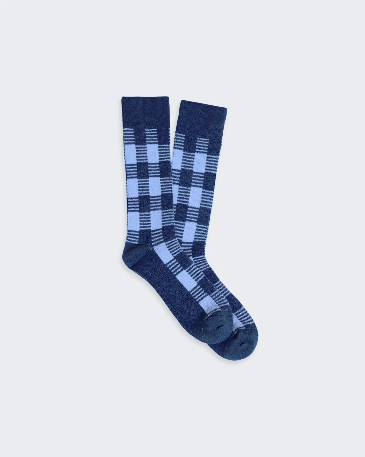 Guest in Residence Gingham Socks A24122RM