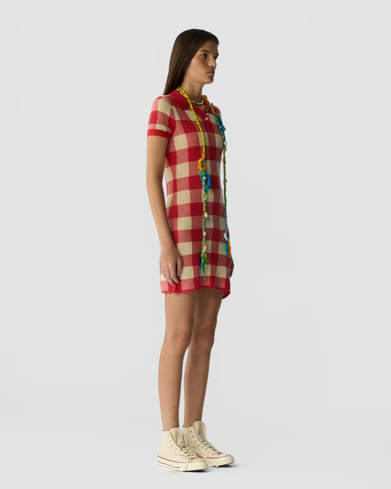 Guest in Residence Gingham Polo Dress