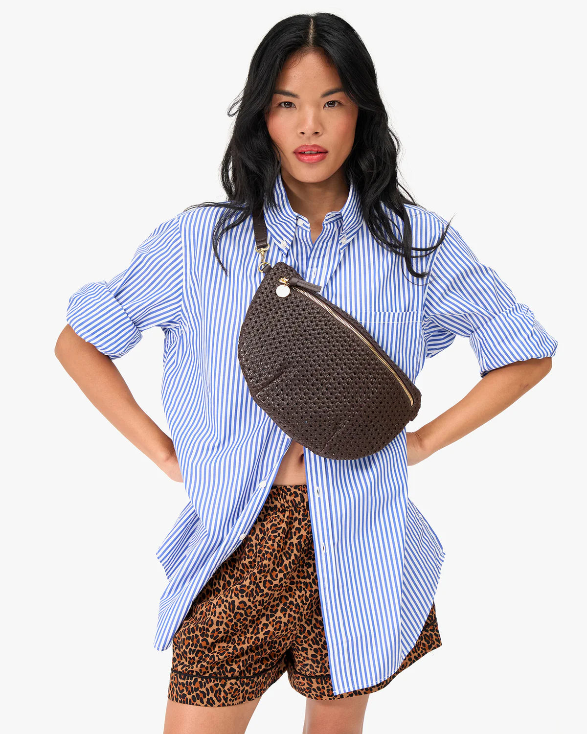 Clare V. Grande Fanny Rattan CVH100678
