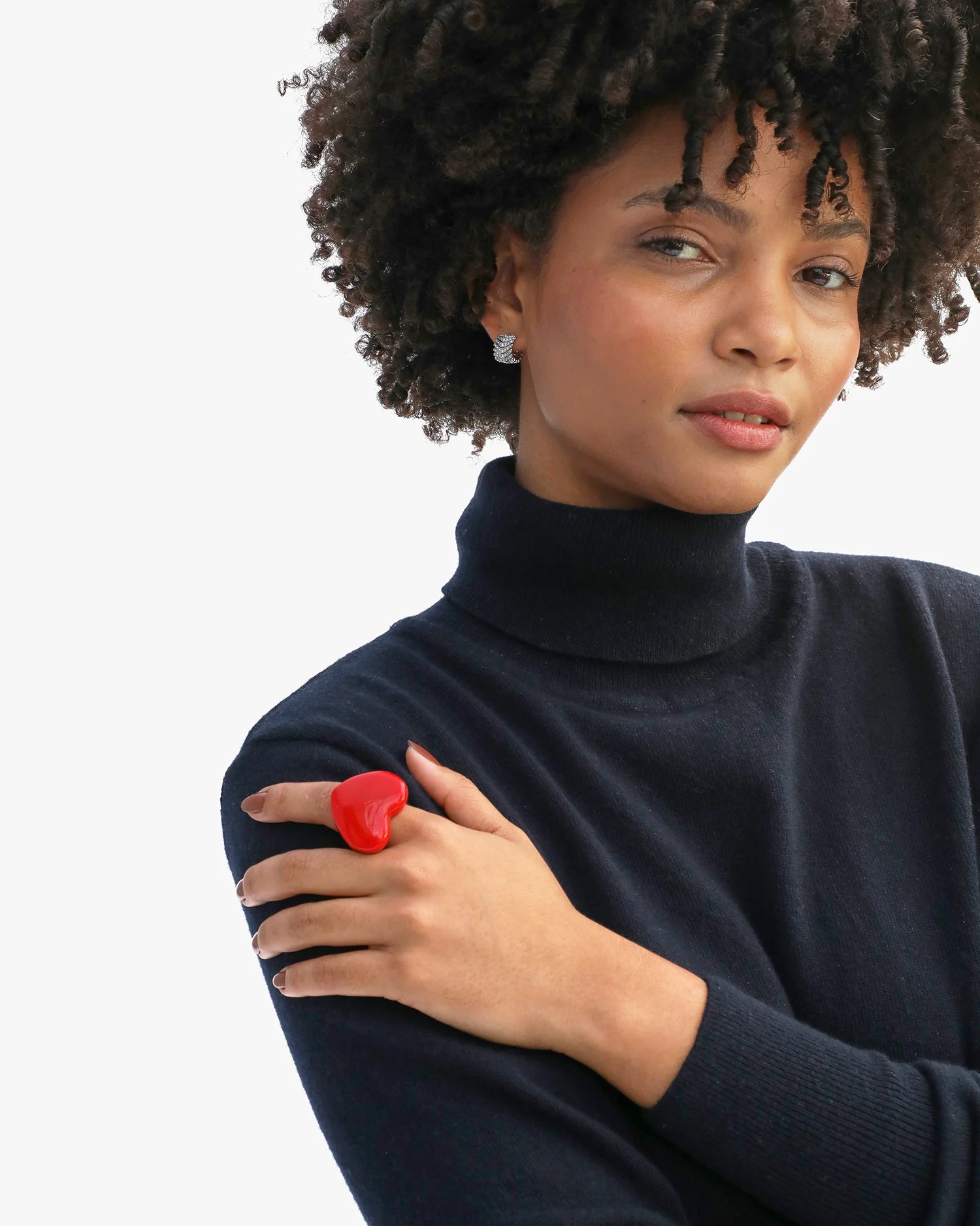 Clare V Grande Heart Ring CVJ1000294