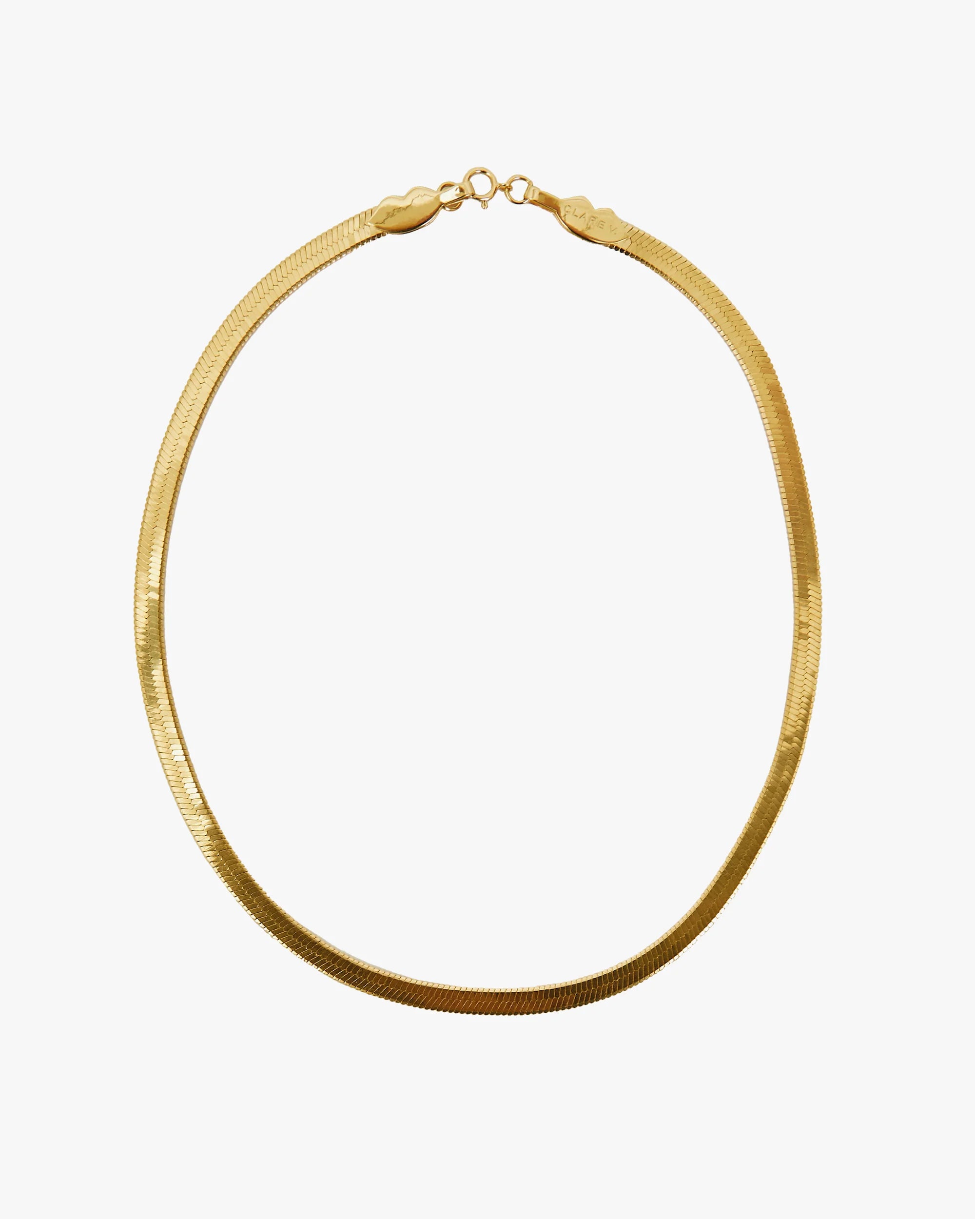 Clare V. Herringbone Chain 16" JW-NC-NL 100111