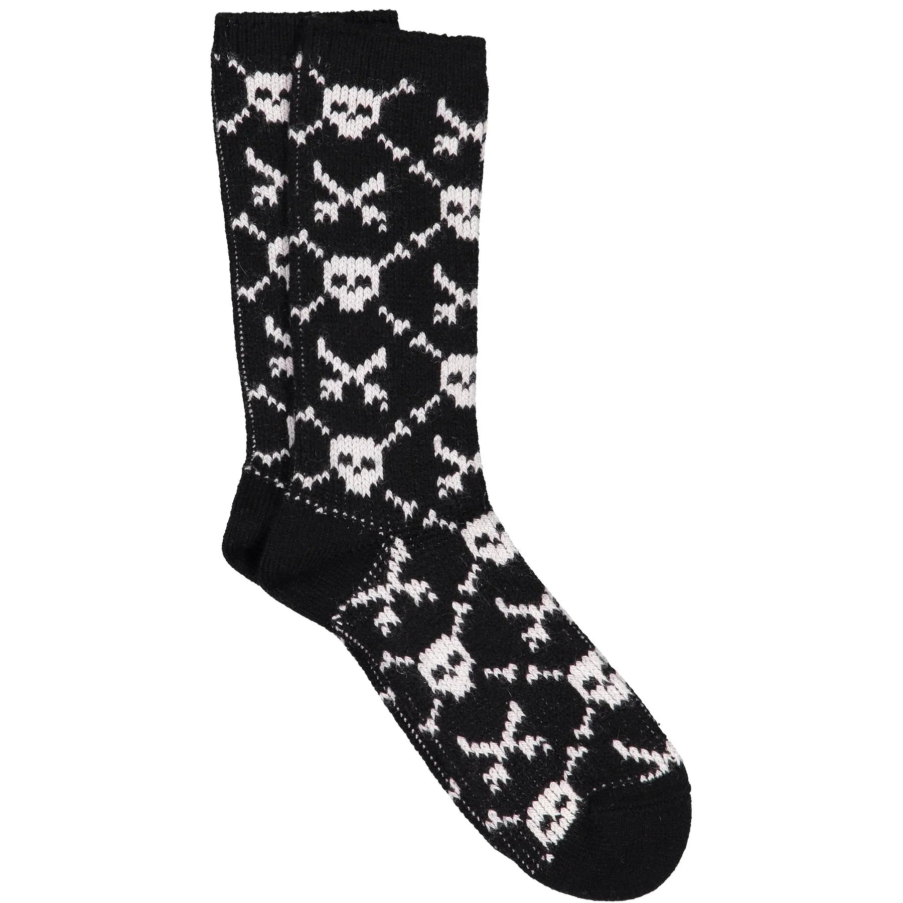 ILUX Bonny Jacquard Skull Sock