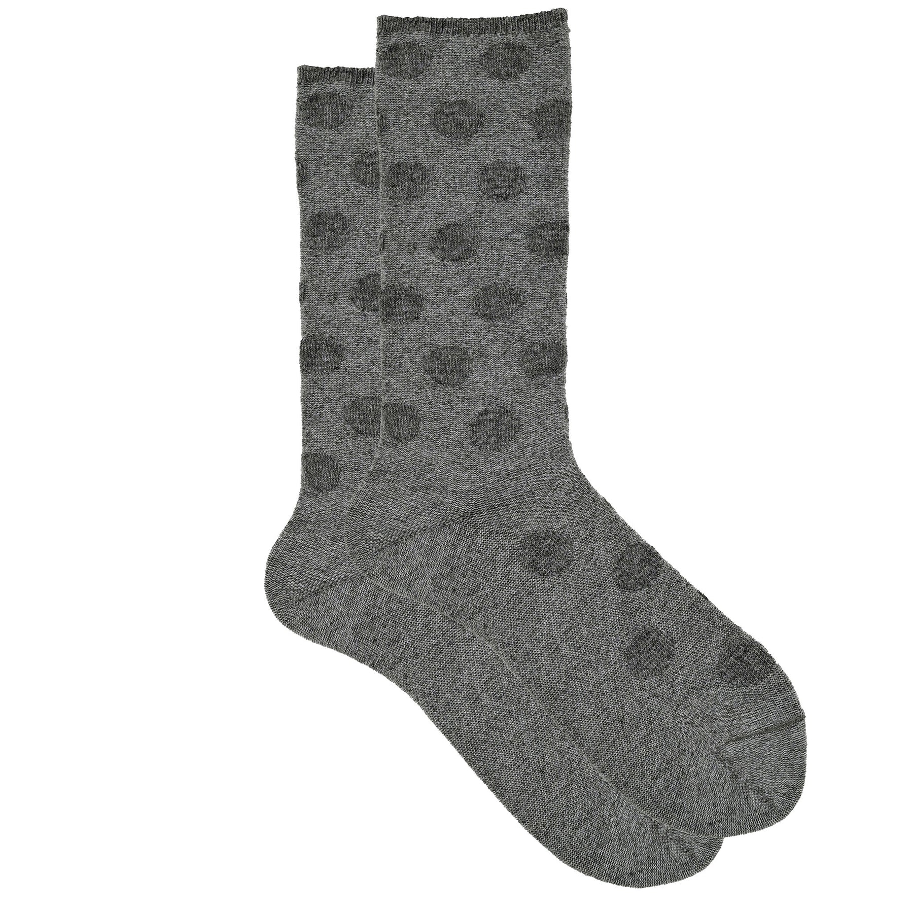 ILUX Condotta Reverse Dot Crew Sock