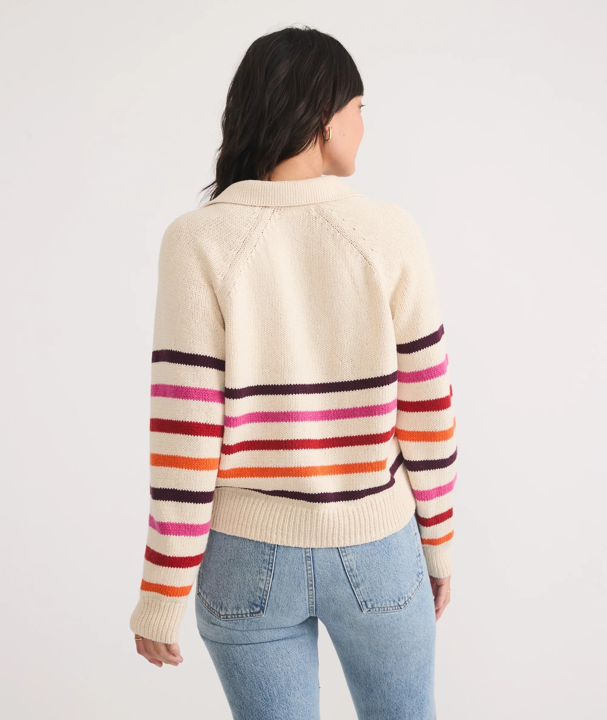 Marine Layer Claire Relaxed Sweater Polo