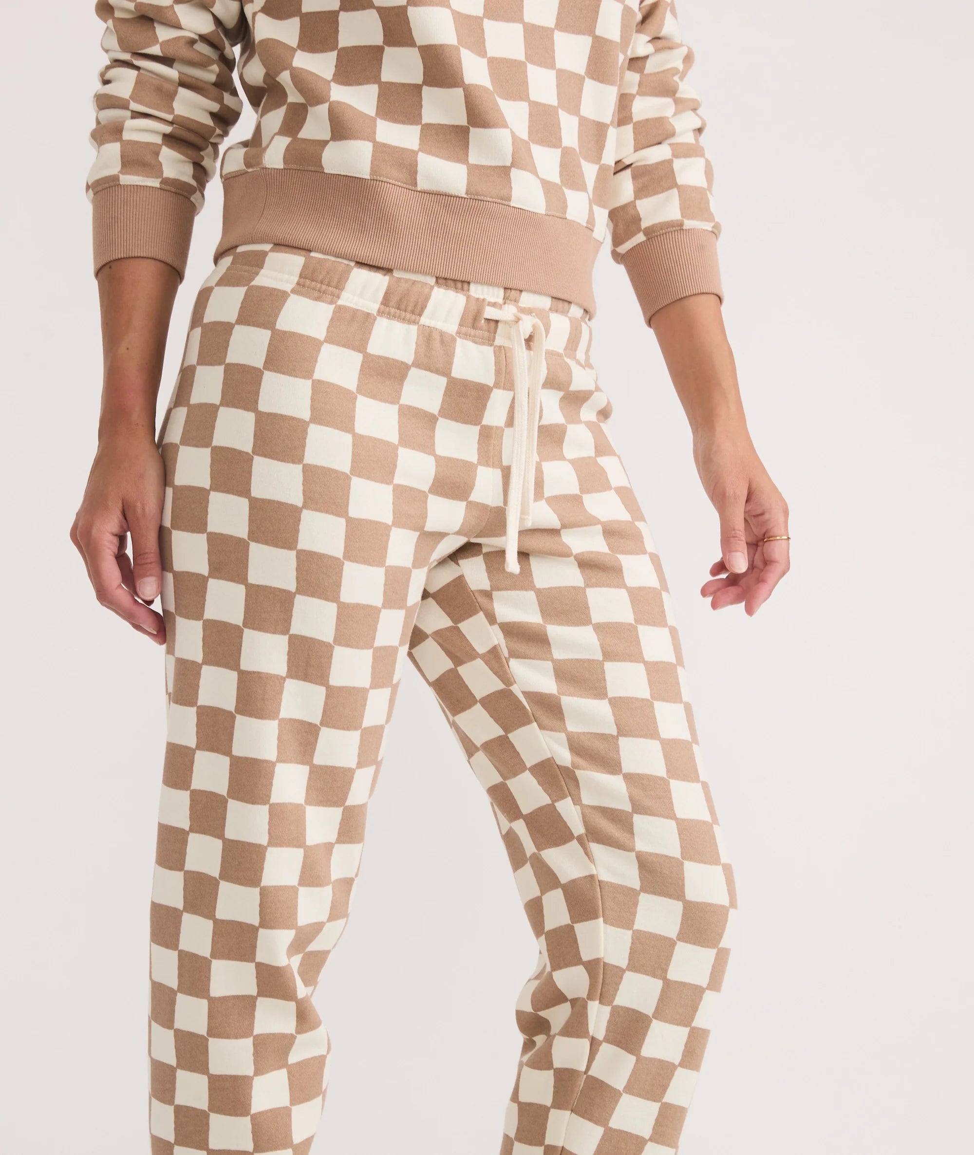 Marine Layer Anytime Sweatpant Checkerboard