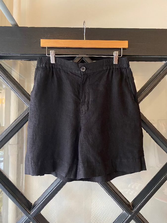 Velvet Francis Long Linen Short