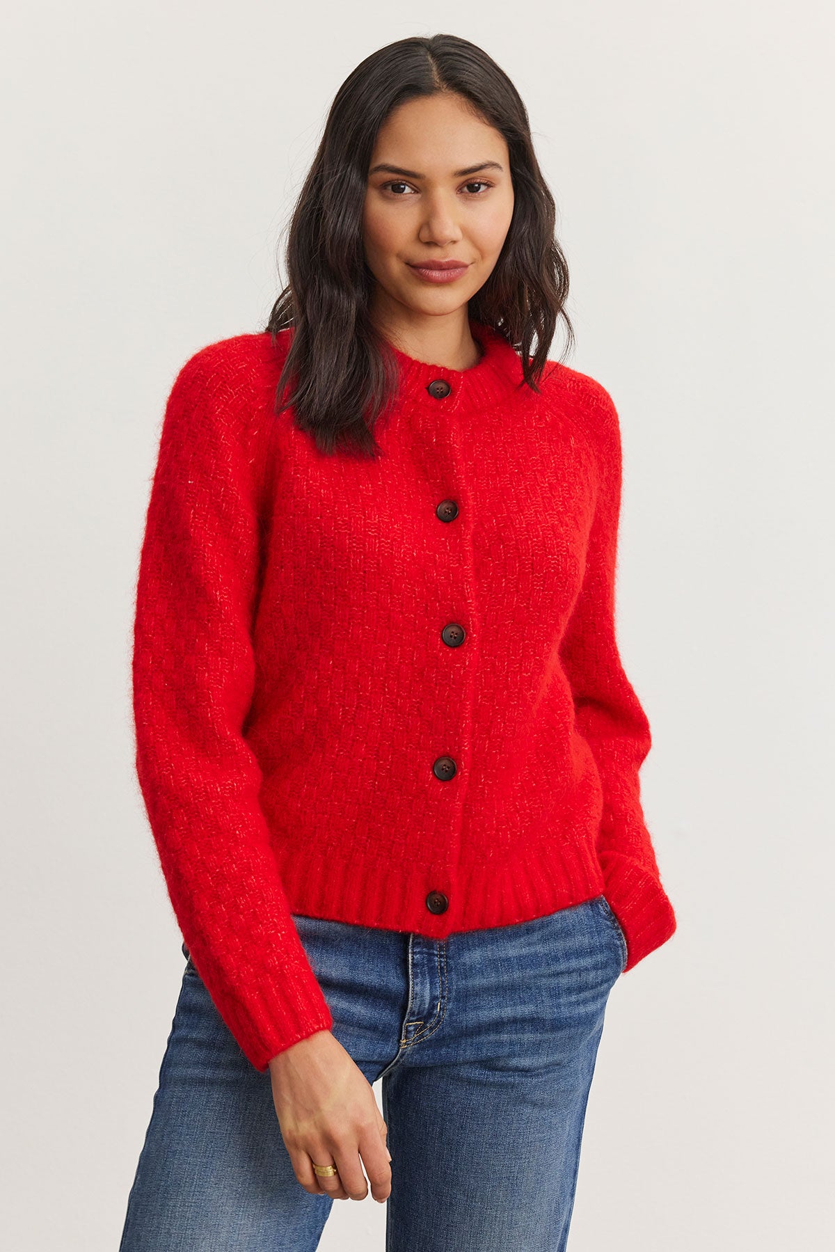 Velvet Chantal Textured Cardigan