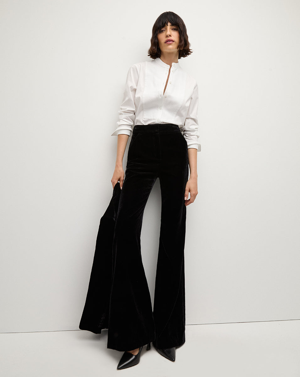 Veronica Beard LeBone Velvet Pant 156378