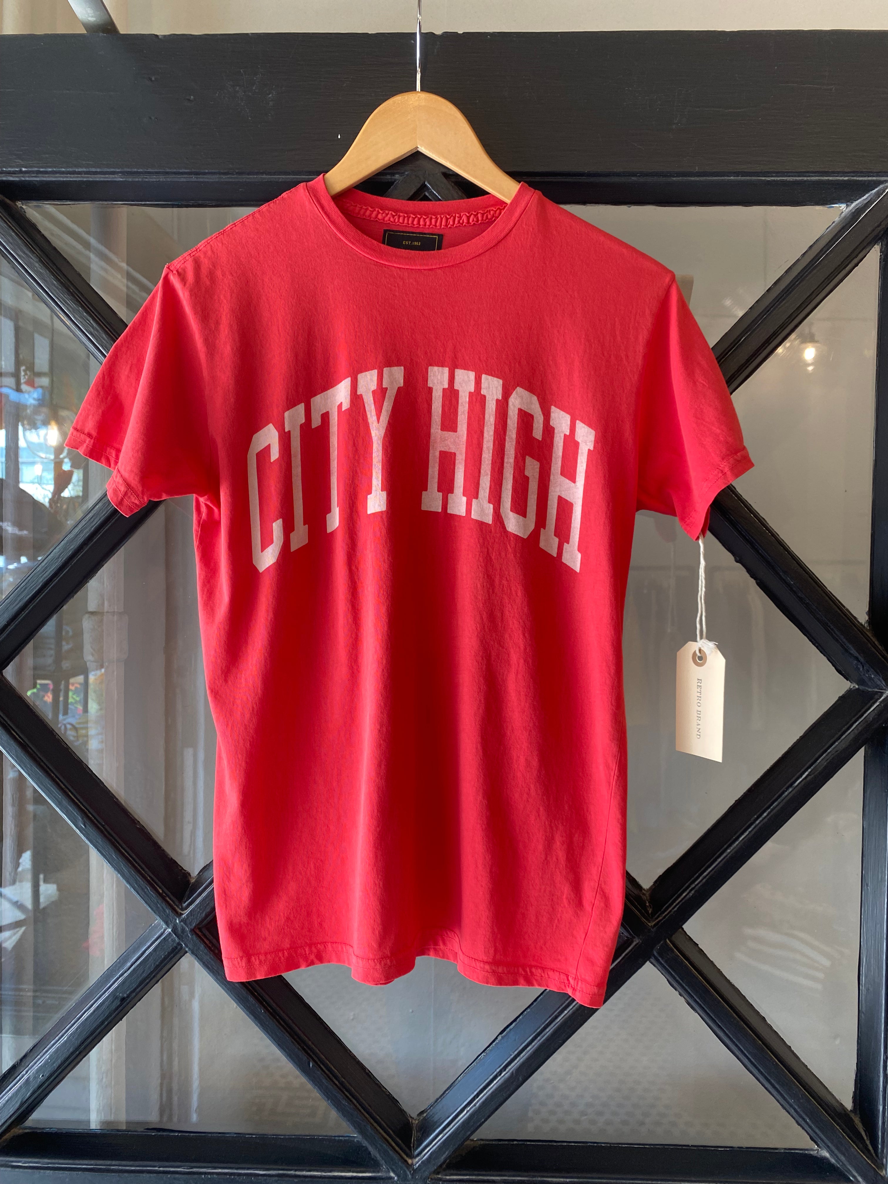 Retro Brand Vintage Unisex City High Tee Shirt