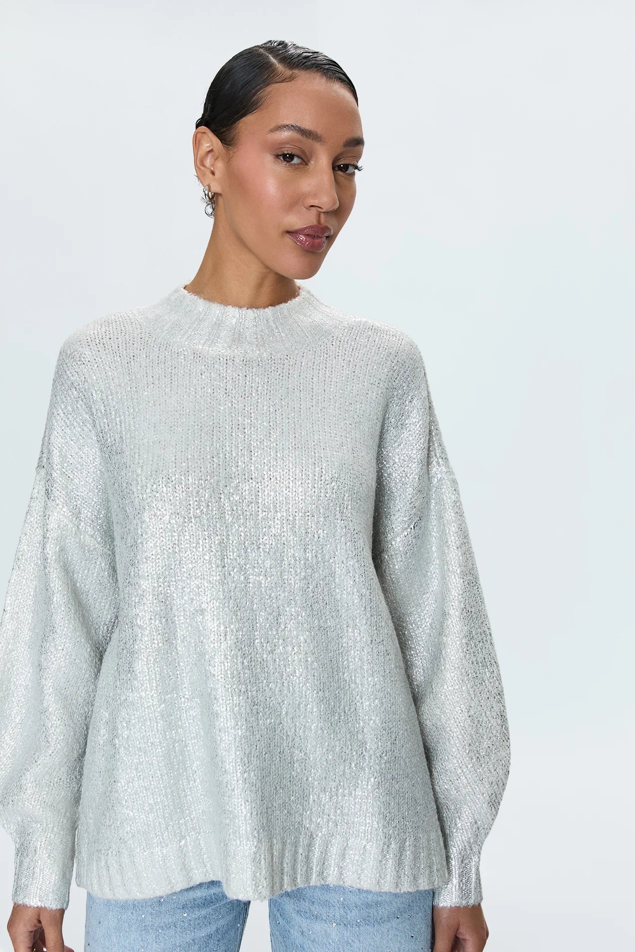 Pistola Carlen Mock Neck Sweater