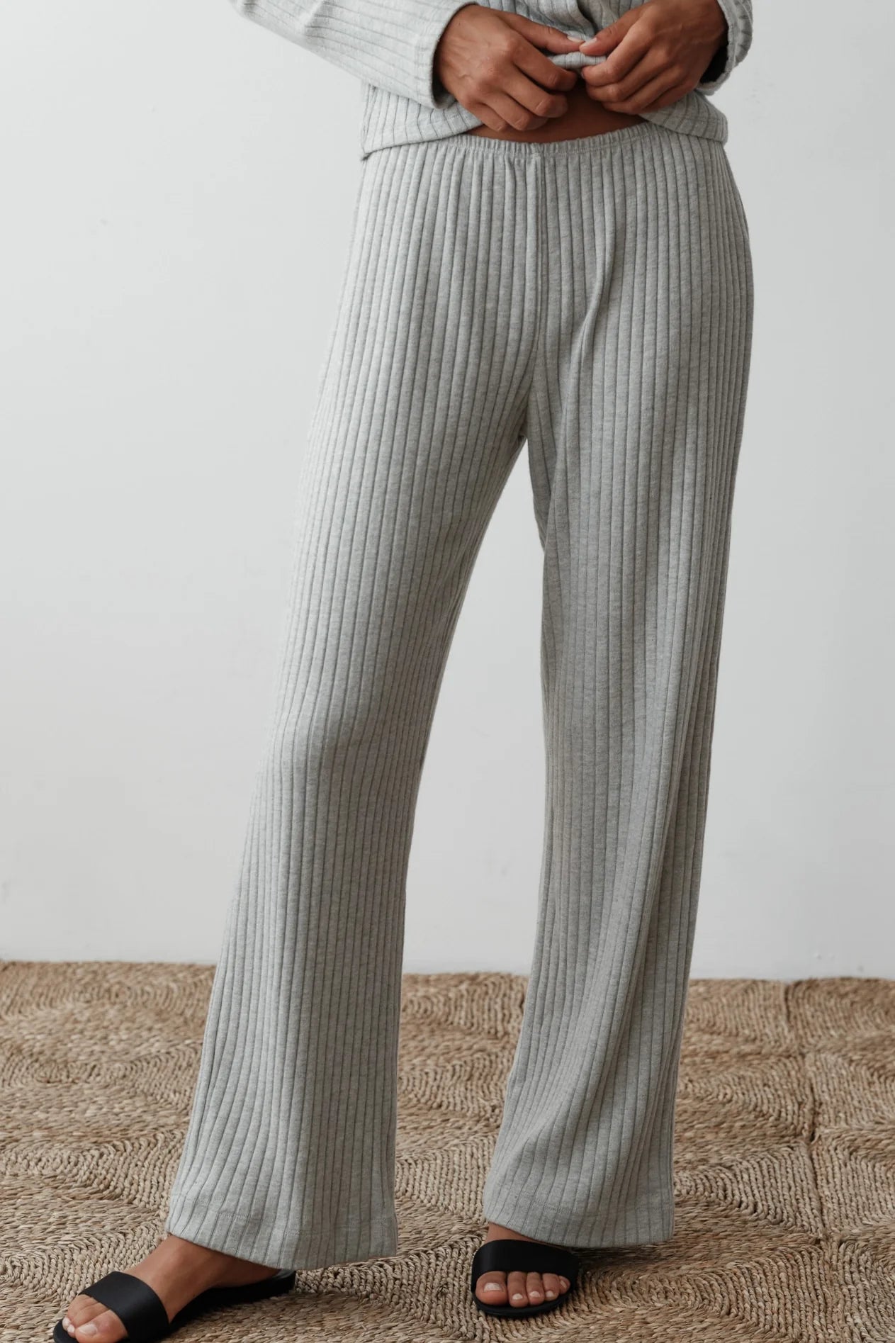 DONNI. The Sweater Rib Simple Pant 2041033