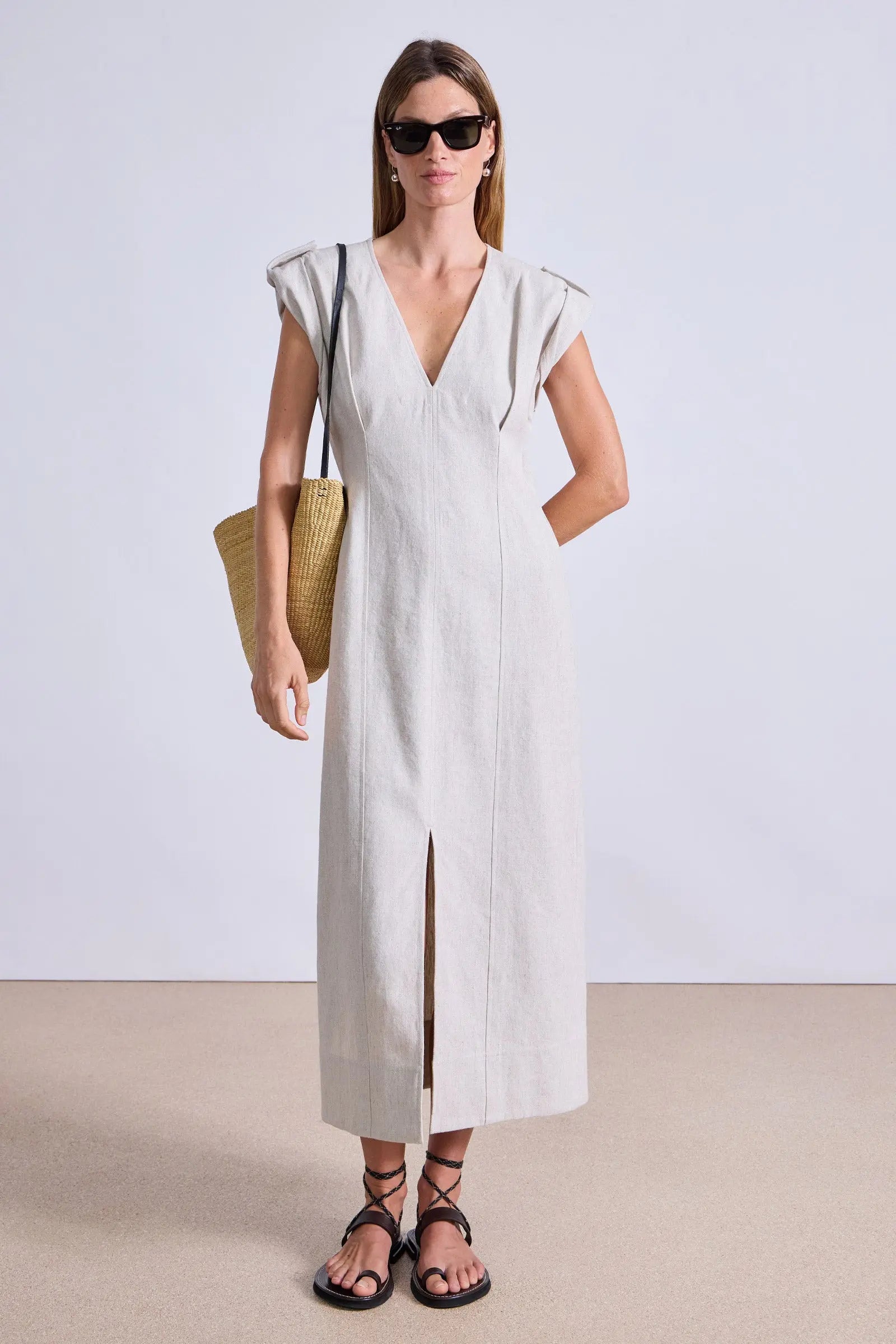 Apiece Apart Flax Shift Maxi