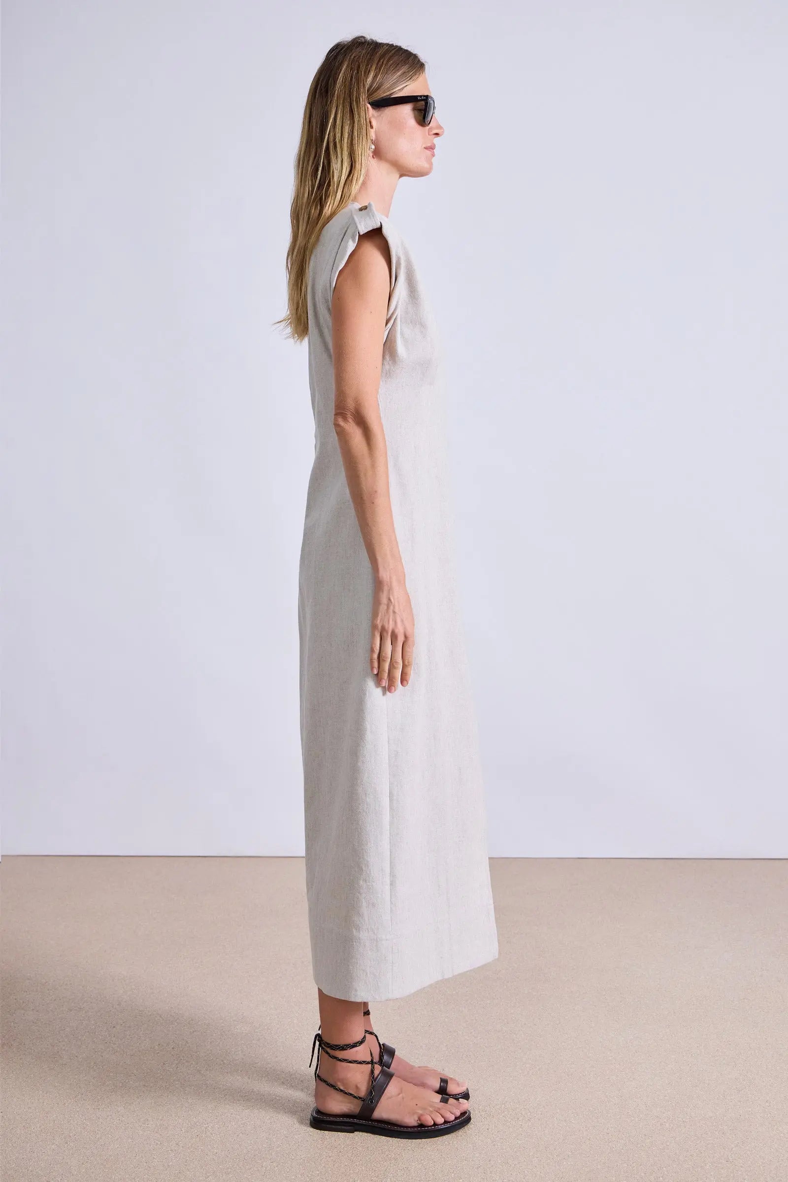 Apiece Apart Flax Shift Maxi